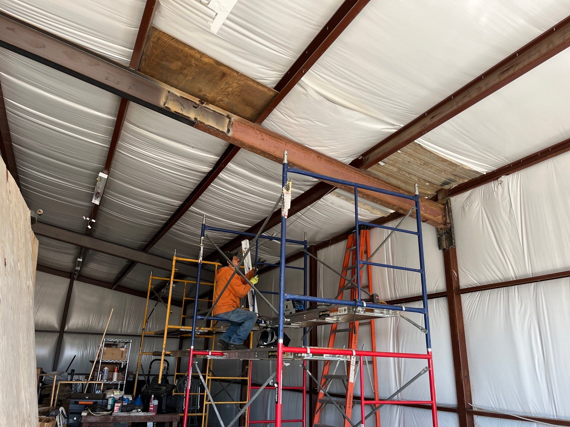 Metal Roof & Building Project in El Reno by Z Construction & Roofing, LLC