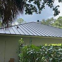 24ga 1.5" Snap-Lock Matte Black   by Total Roofing System The Metal Roof Experts