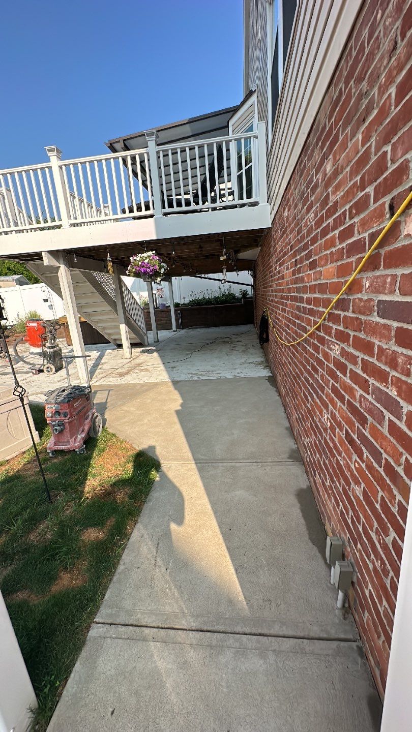 Large Patio Project in Imperial by Floors in a Day, Inc