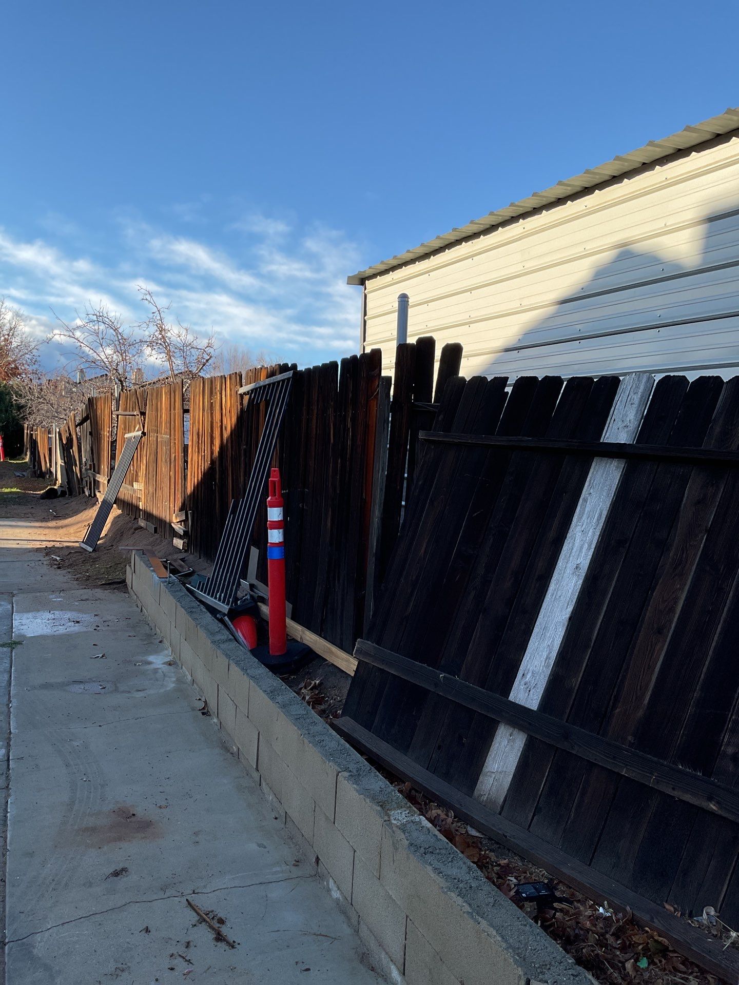 Fence Installation using Vinyl by Fence Guys Inc. 