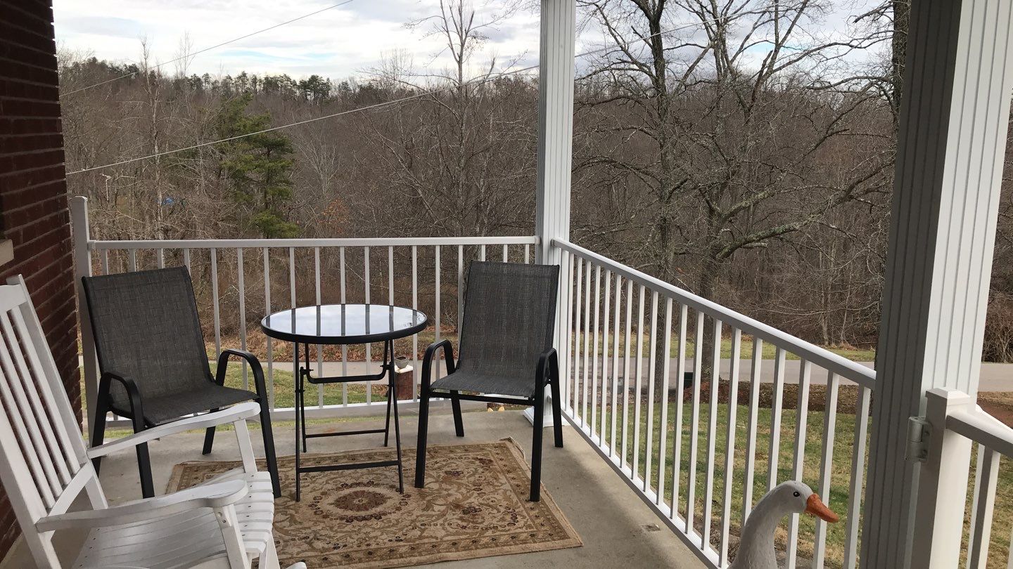 Porch Update using Westbury Aluminum Railing by Secure Construction Company Inc