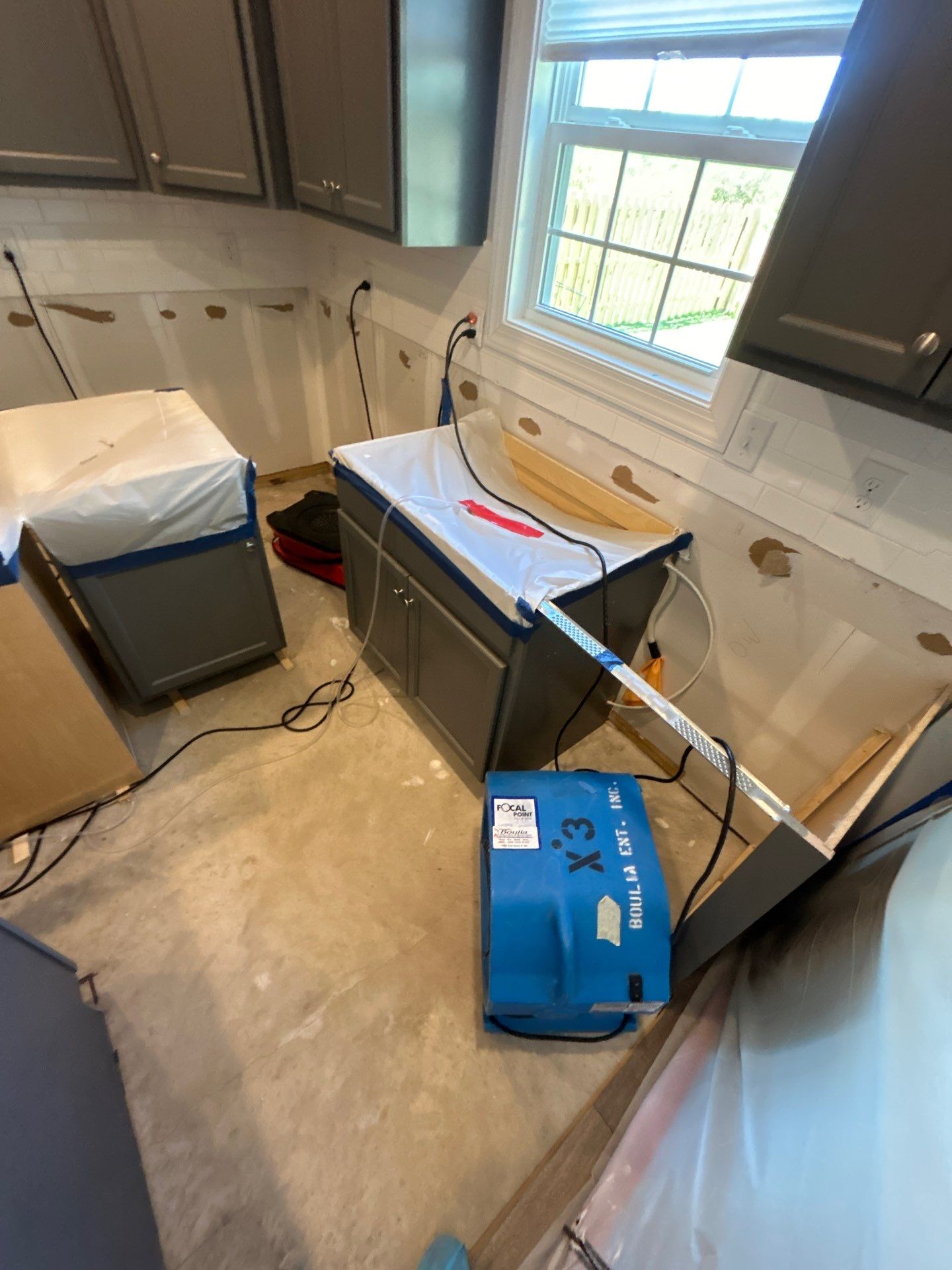 Water Damage Project in Sneads Ferry by Home Disaster Medics