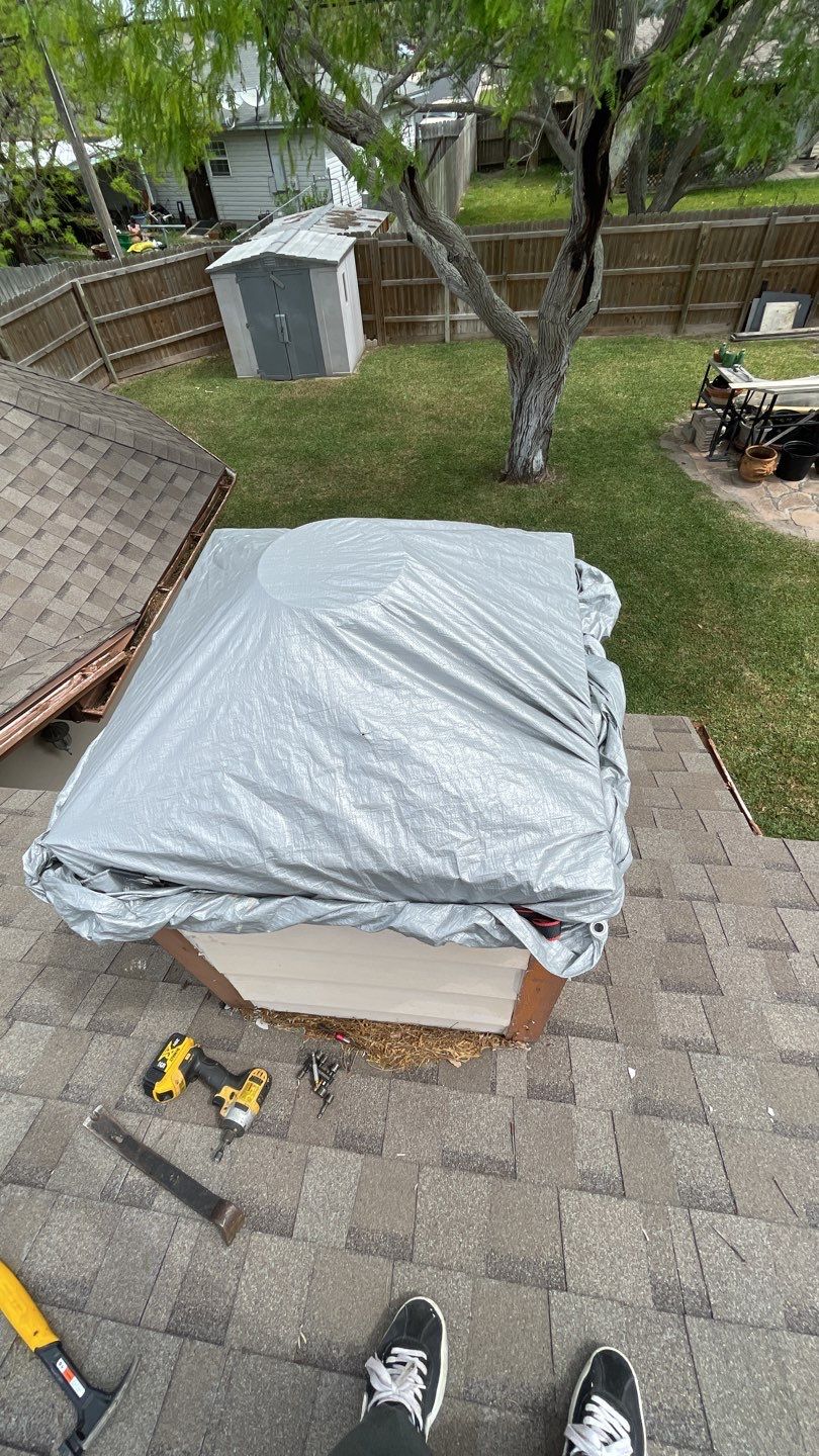 Chimney Cap Replacement by Lighthouse Roofing