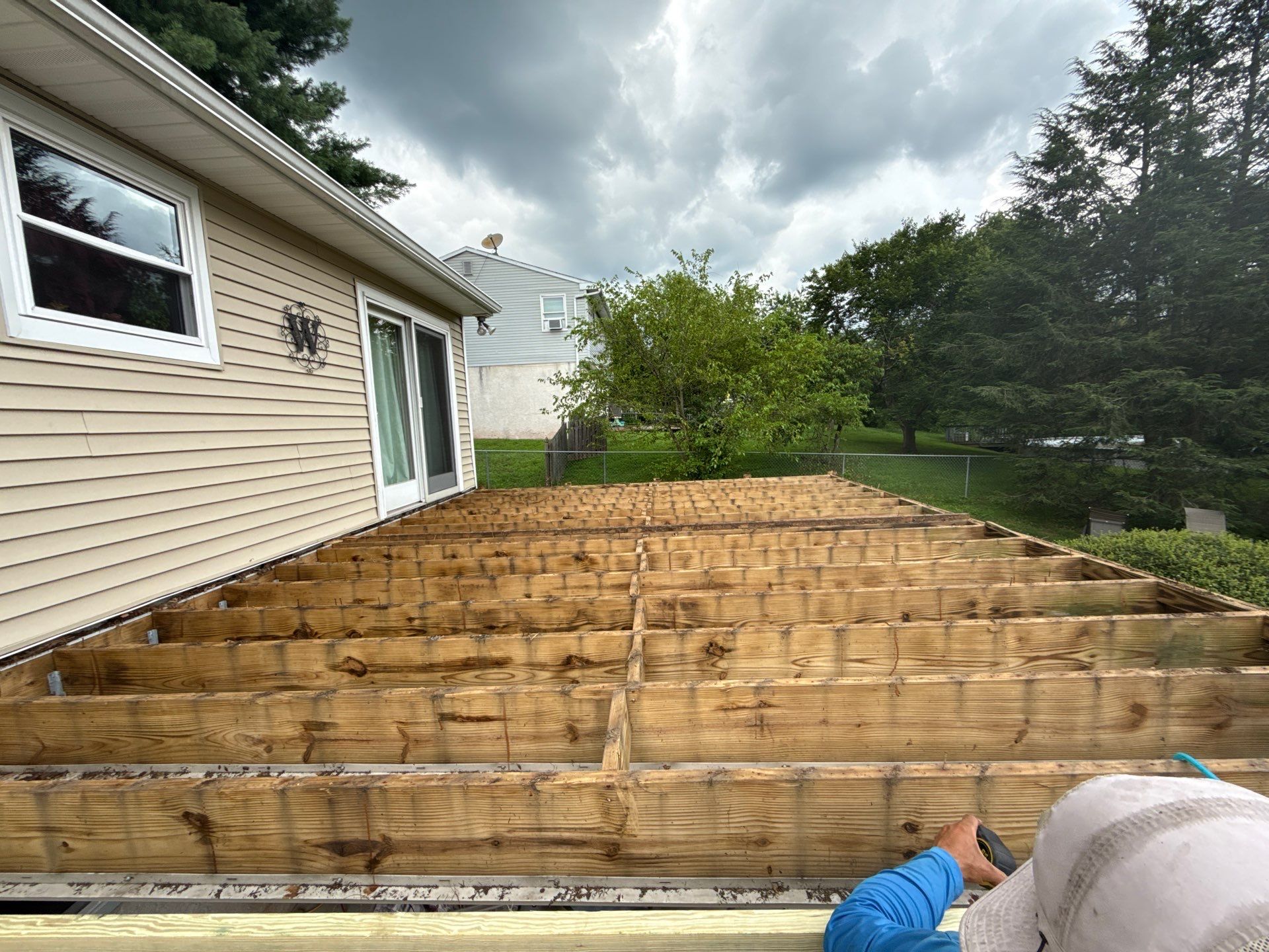 Project in Pottstown by deck guardian