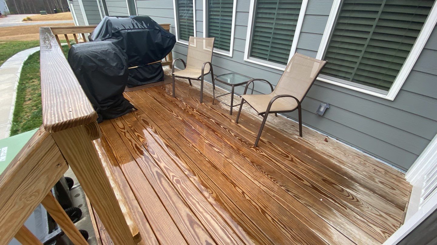 New Deck using Wood Sealant by DuraSeal