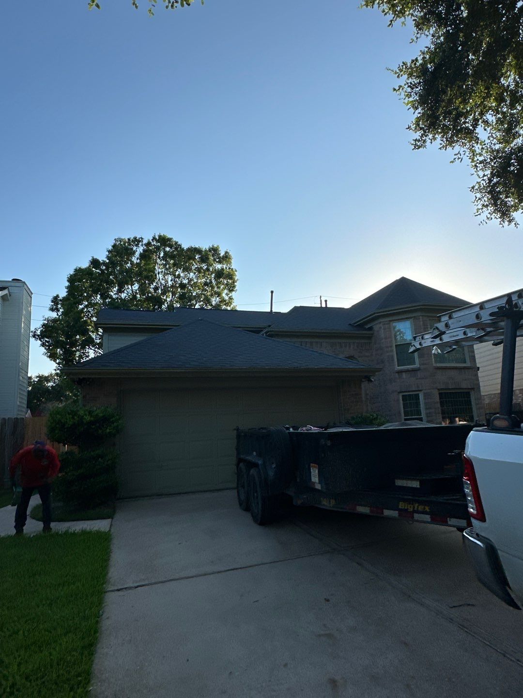 Residential Roofing Installation using Owen's Corning Duration (Lifetime) Shingles by Roof Repair Company