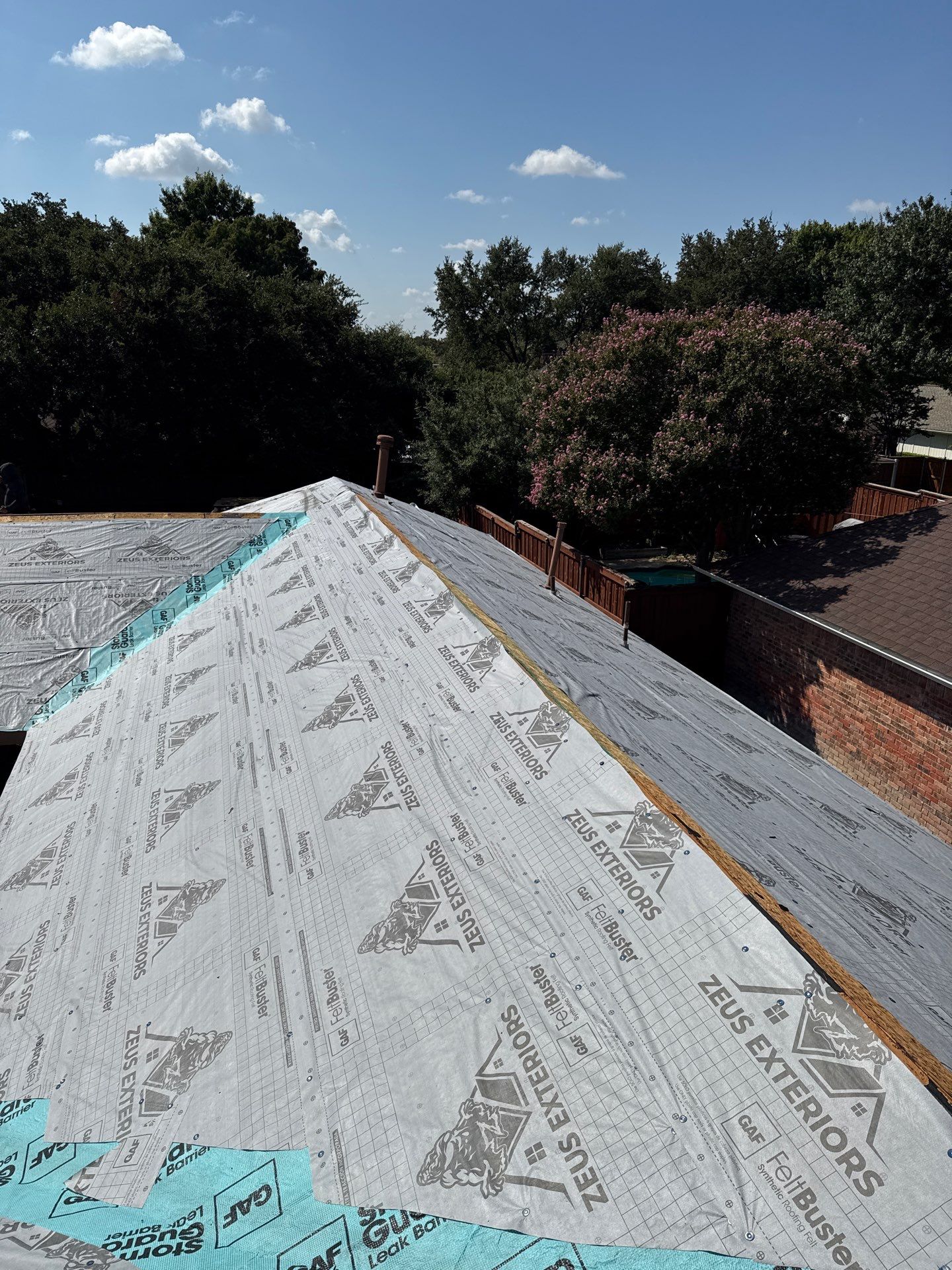 Project in Dallas by Zeus Exteriors