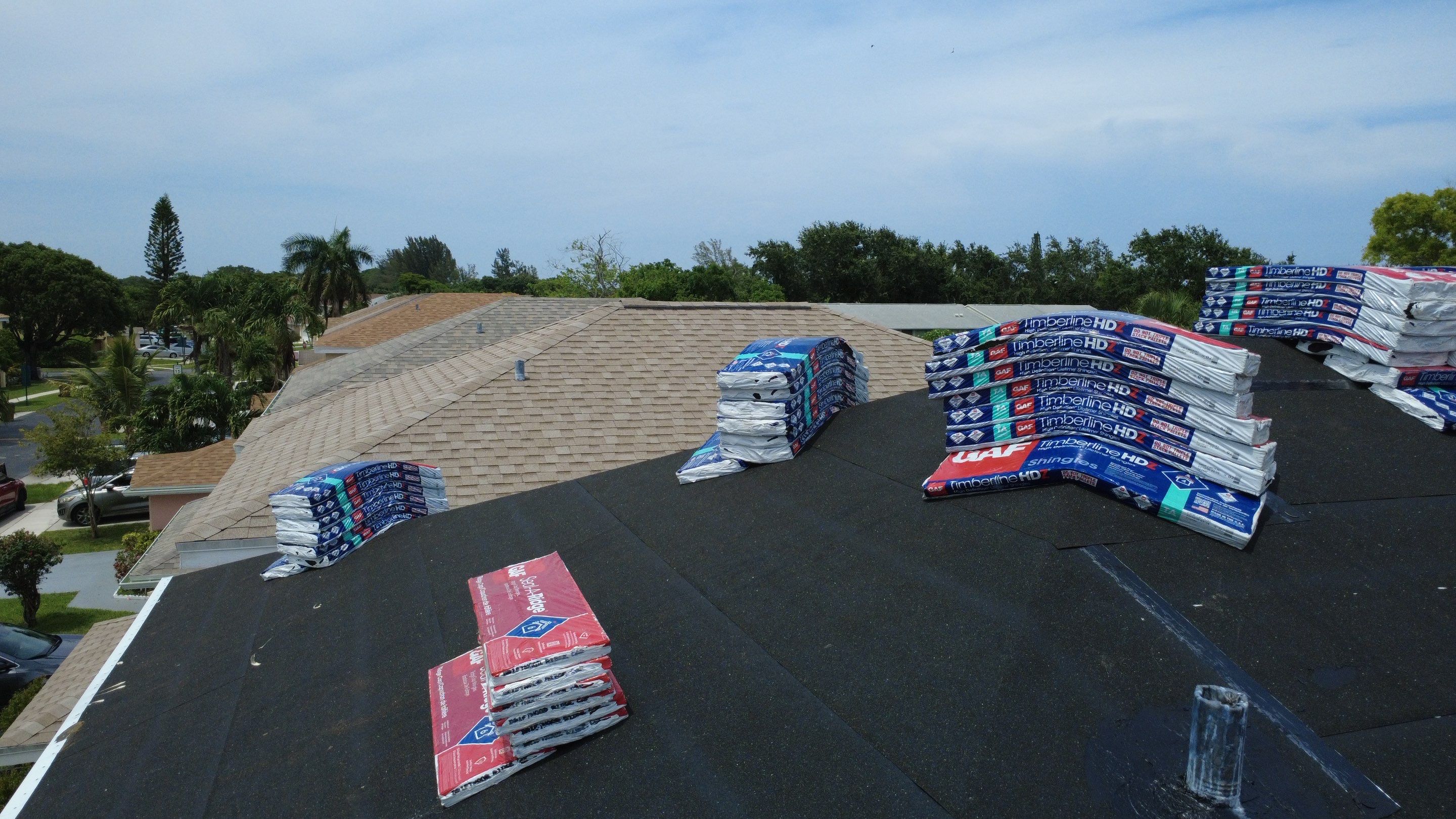 Residential Roofing Installation using GAF by BLUES BROTHERS ROOFING