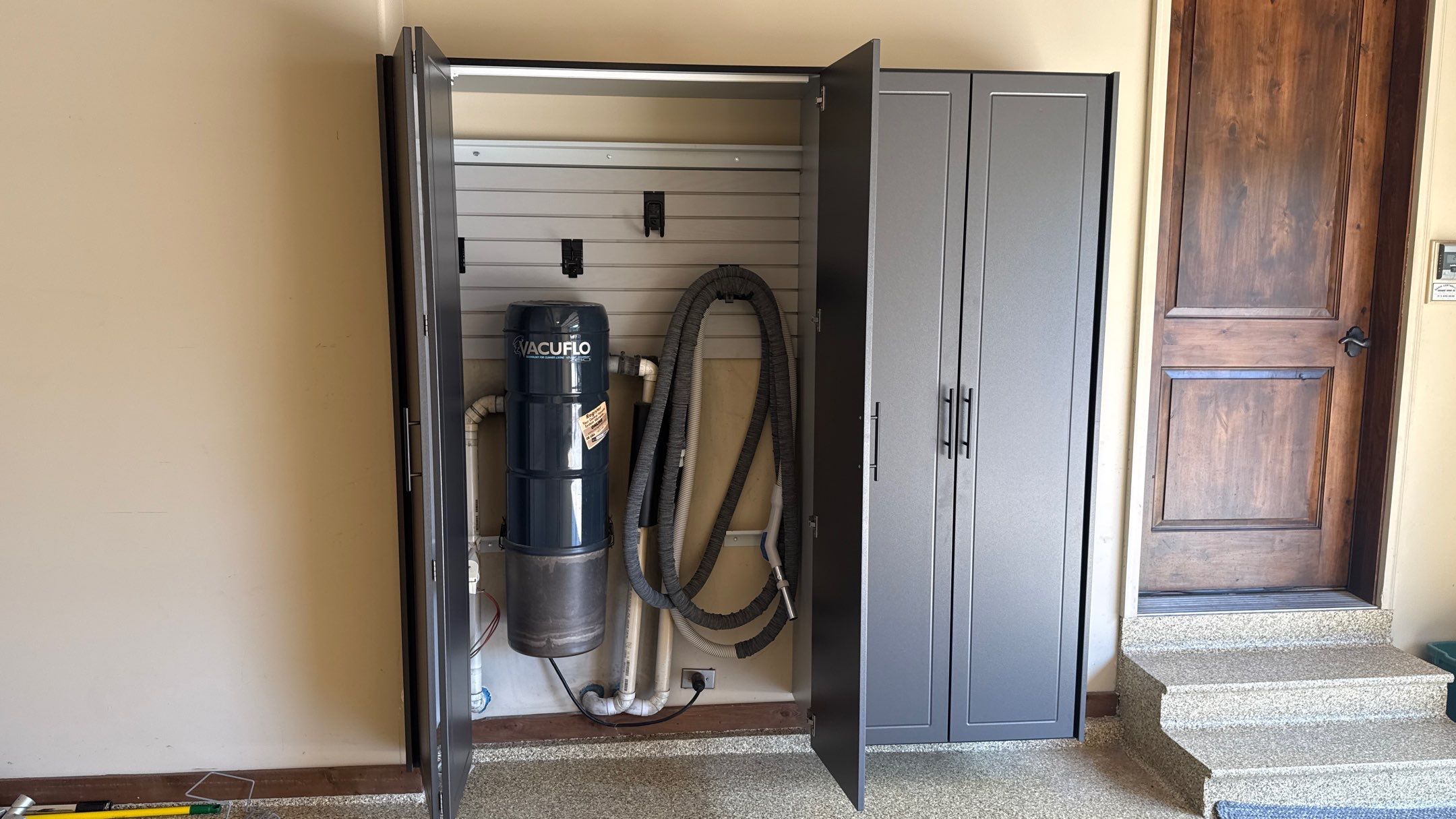 Ron Added A Lot Of Storage To His Garage  by Banner Garage