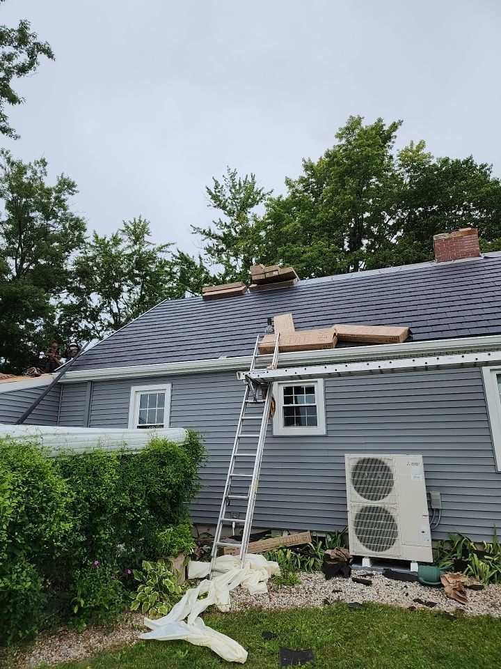 Wind-Resistant Metal Slate Roof Installation in Ossian, Indiana by 4Ever Metal Roofing