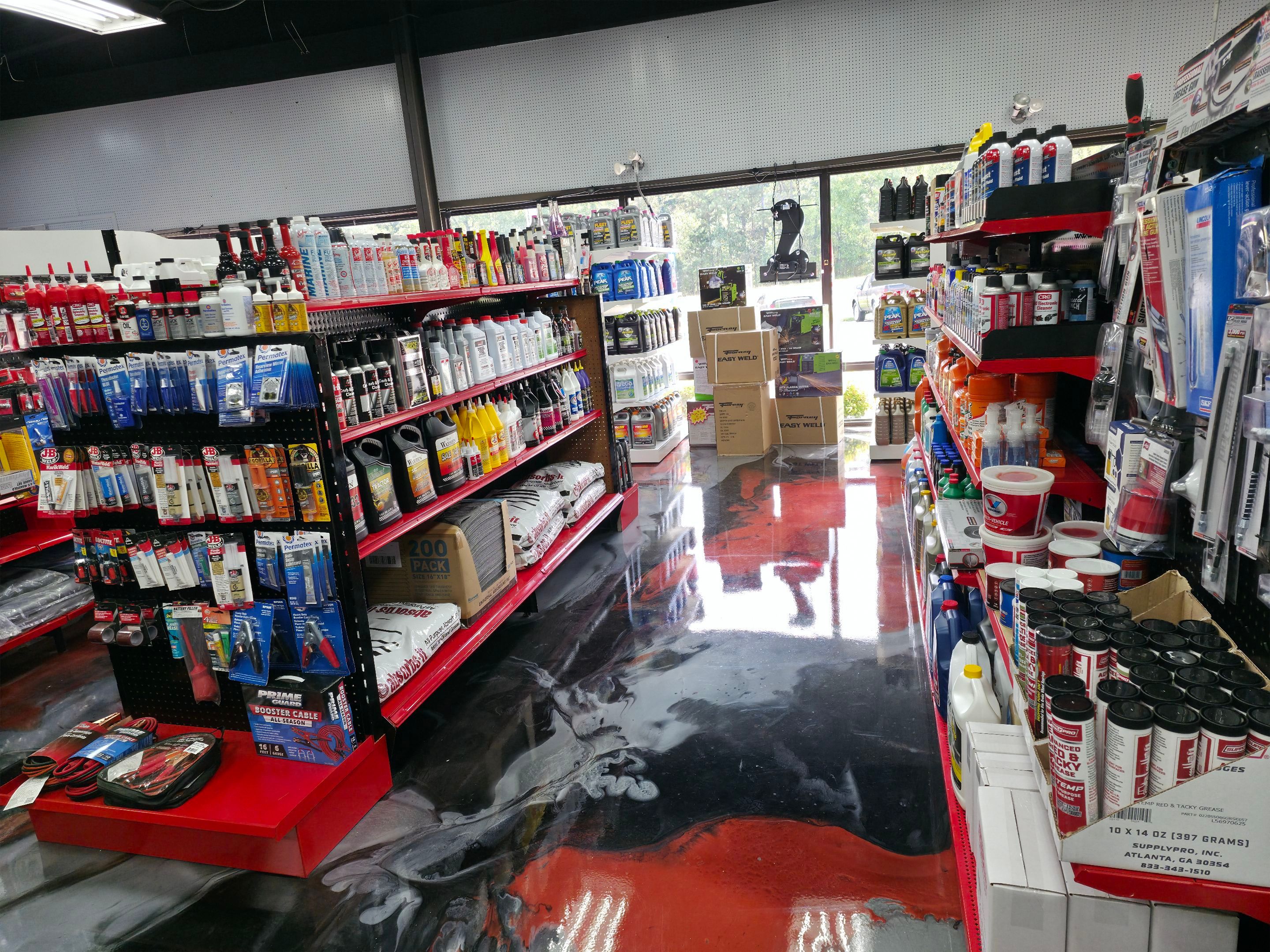Beautiful Floor for 64 Auto Parts in Cleveland! by Elite Floor Solutions