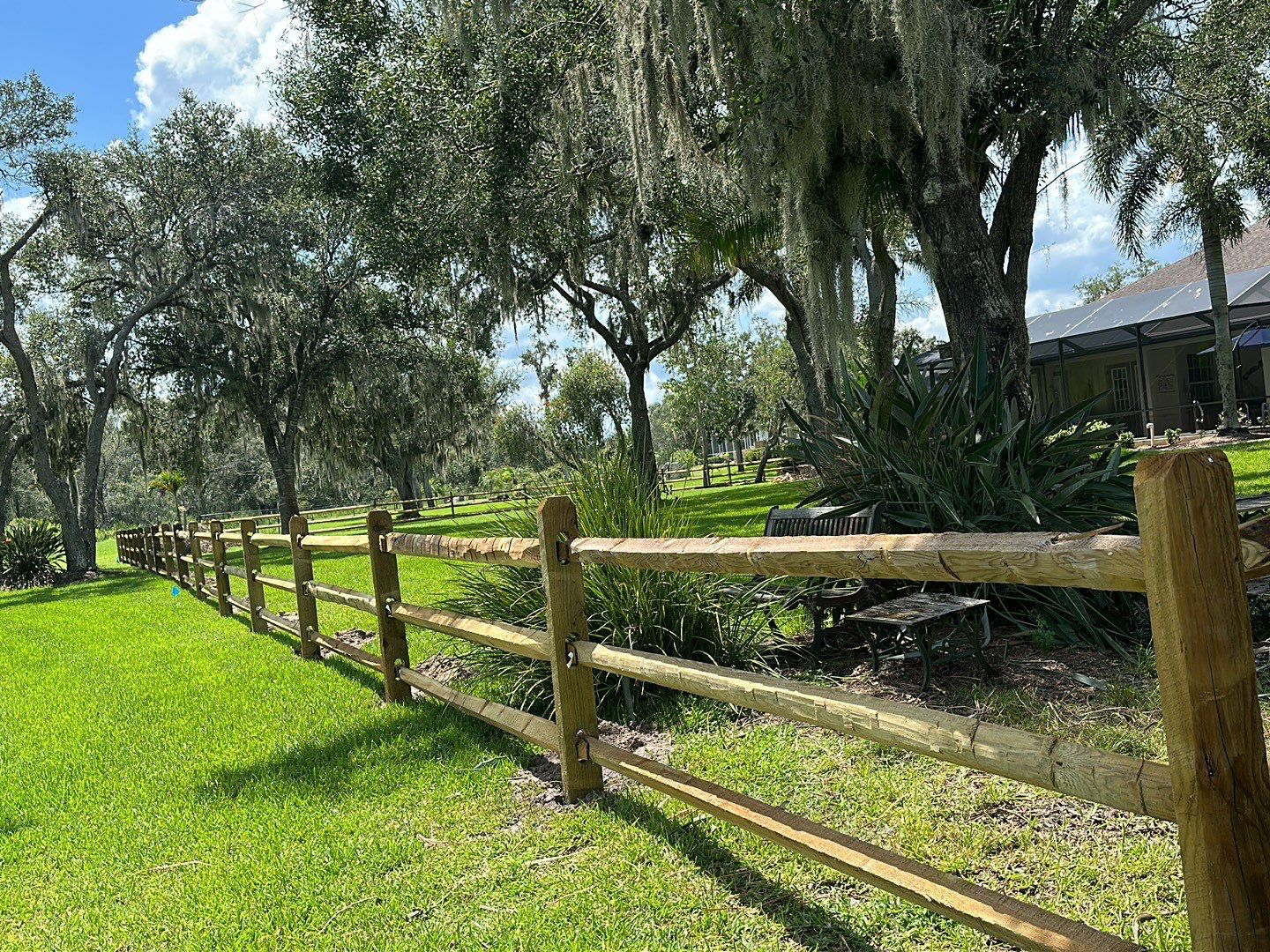 Wood Fence Installation using Wood 3 Rail Ranch Fence by Asap fence and gates, LLC