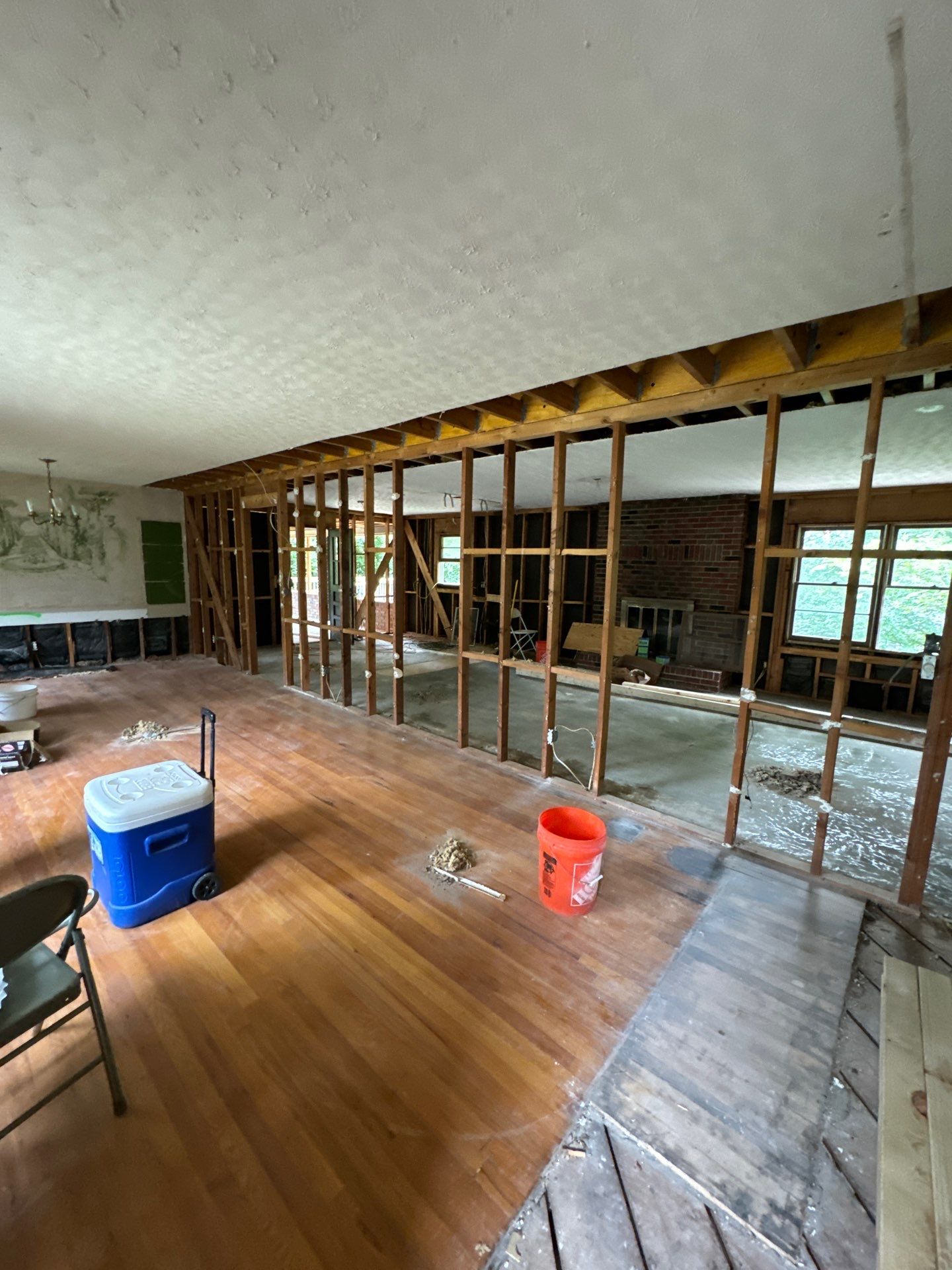Complete Interior Home Renovation and Basement Finishing in Marietta by Swift Home Renovations 