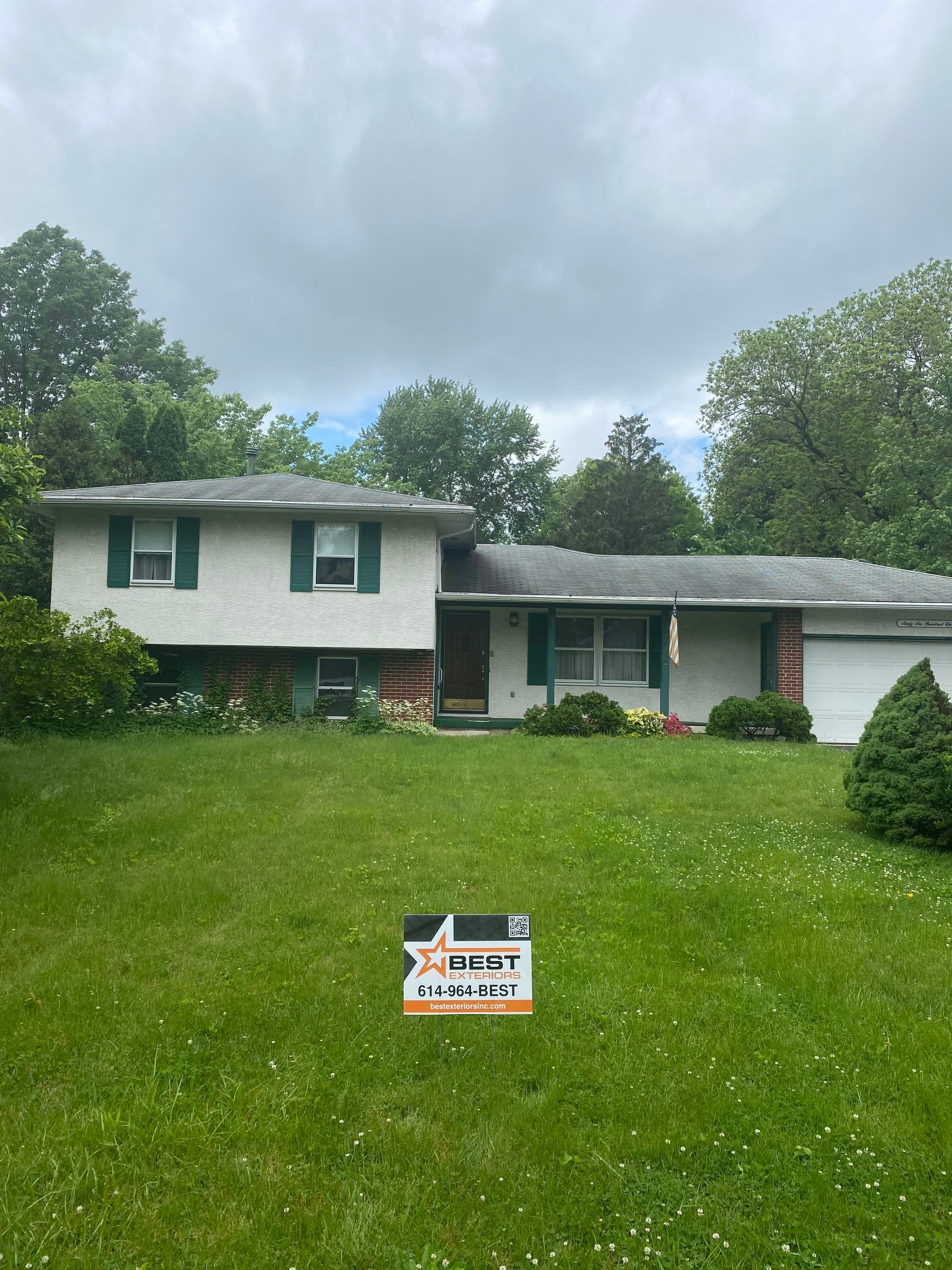 New Roof Installation using new OSB sheathing Certainteed Landmark Shingles by Best Exteriors Inc
