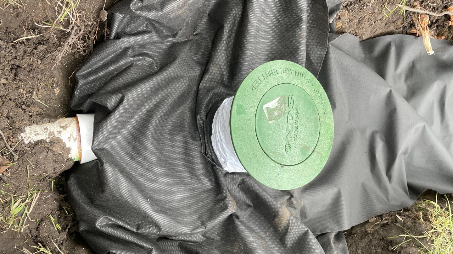 Richard’s Sump Pump Discharge Line Fix by Waterproofing Northeast