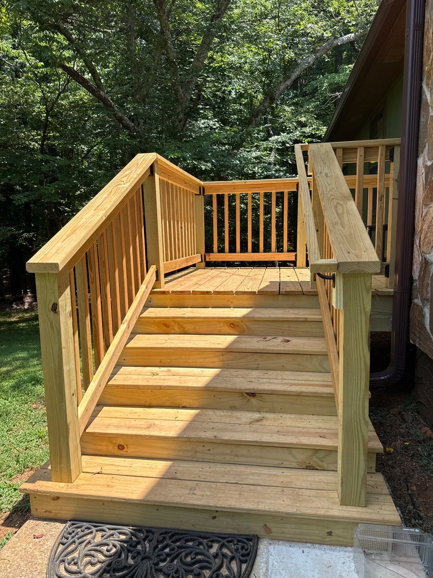 Kennesaw, GA Deck Build using Pressure Treated Pine by Nelson Exteriors
