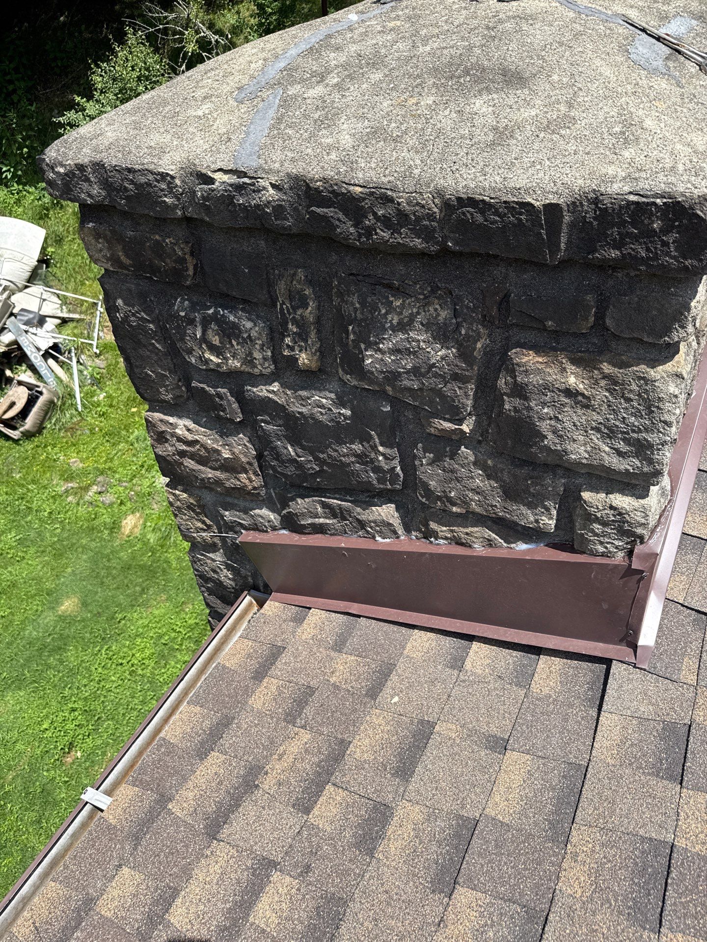 Residential Roofing Installation using GAF Timberline HDZ Barkwood by Rainstoppers Roofing