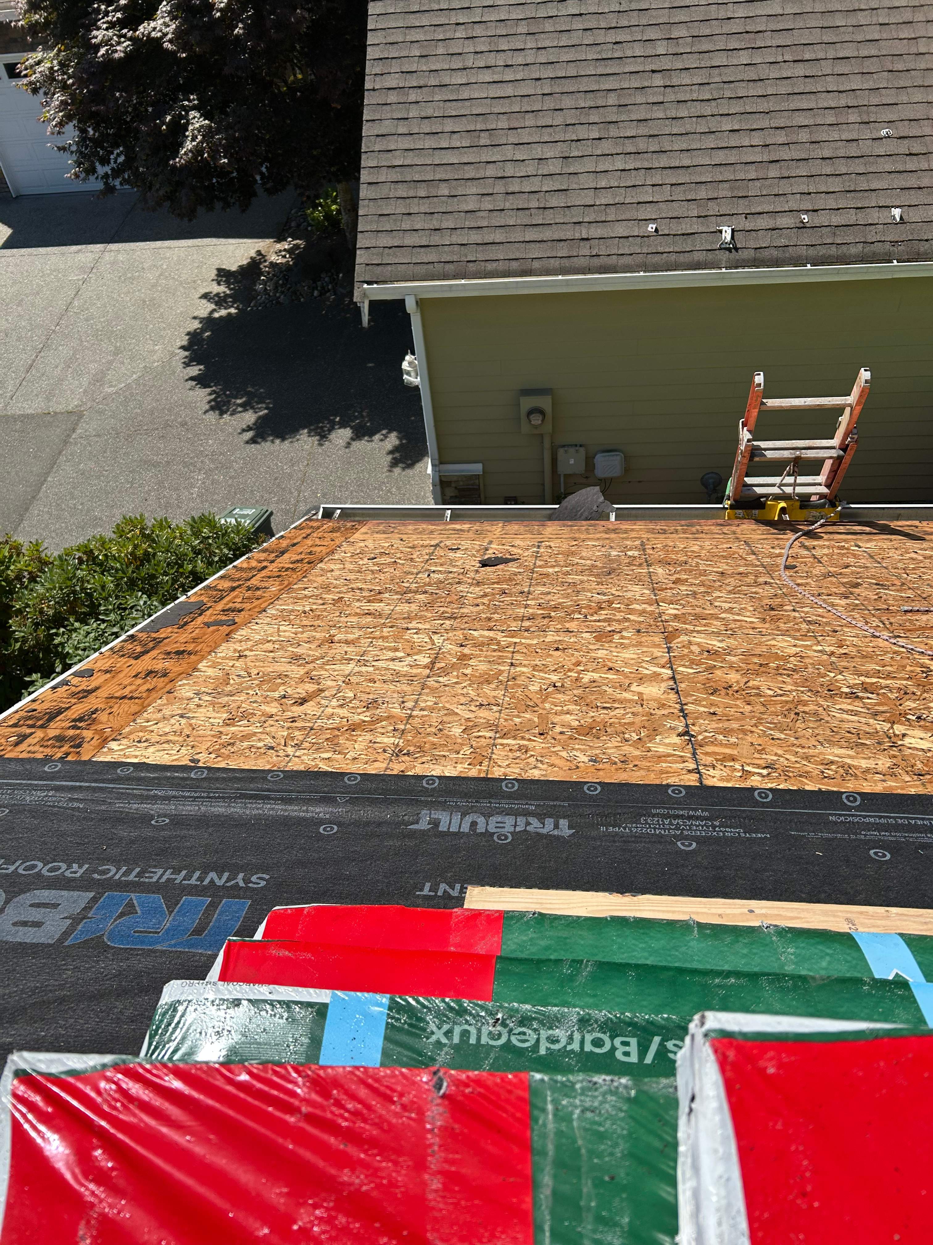 Residential Roofing Installation using GAF HDZ Shingles by Roofing Formula LLC