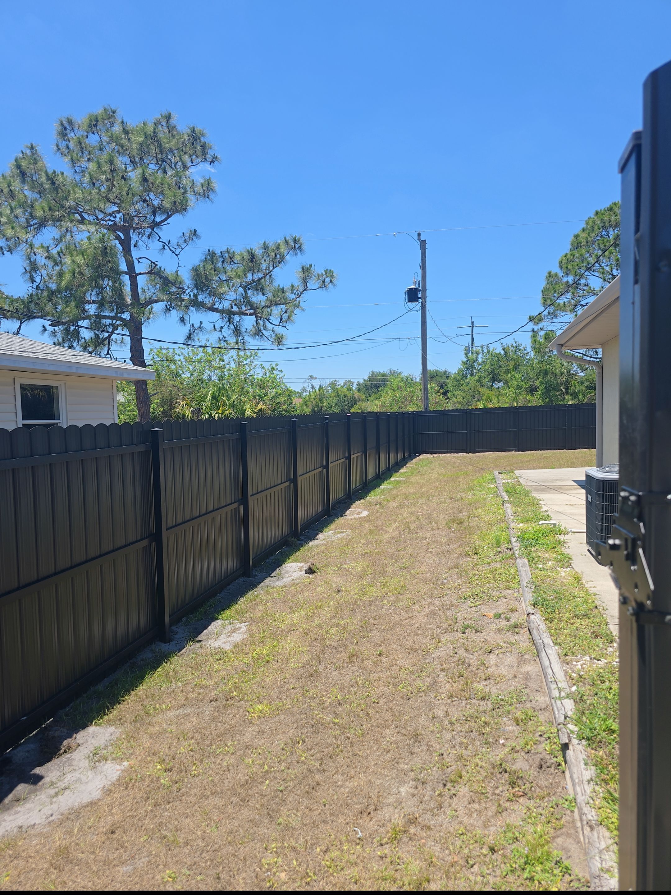Bronze Metal Privacy in North Port by True Fence LLC