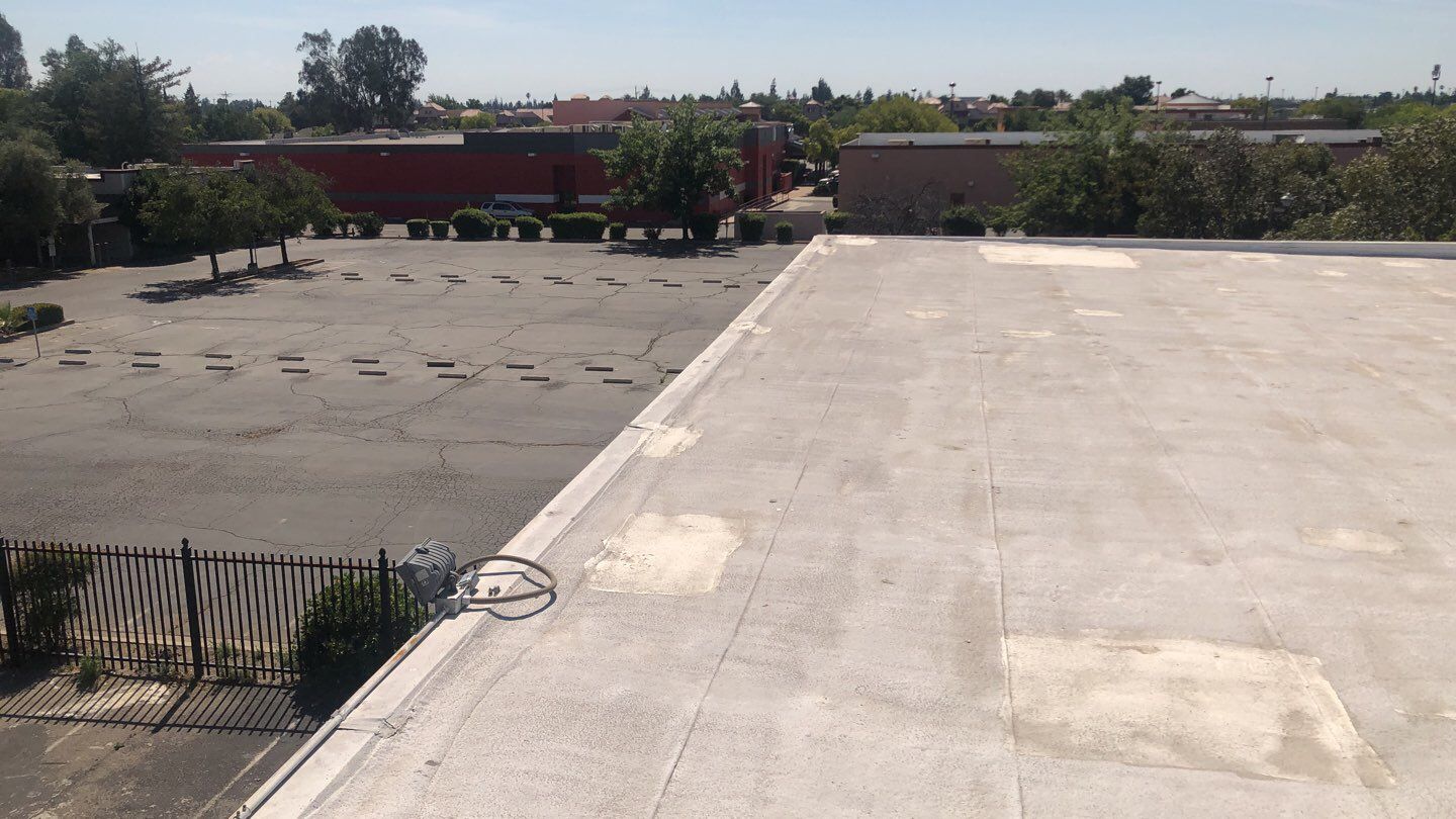 Reburbish existing spray foam job by Straight Edge Roofing Inc