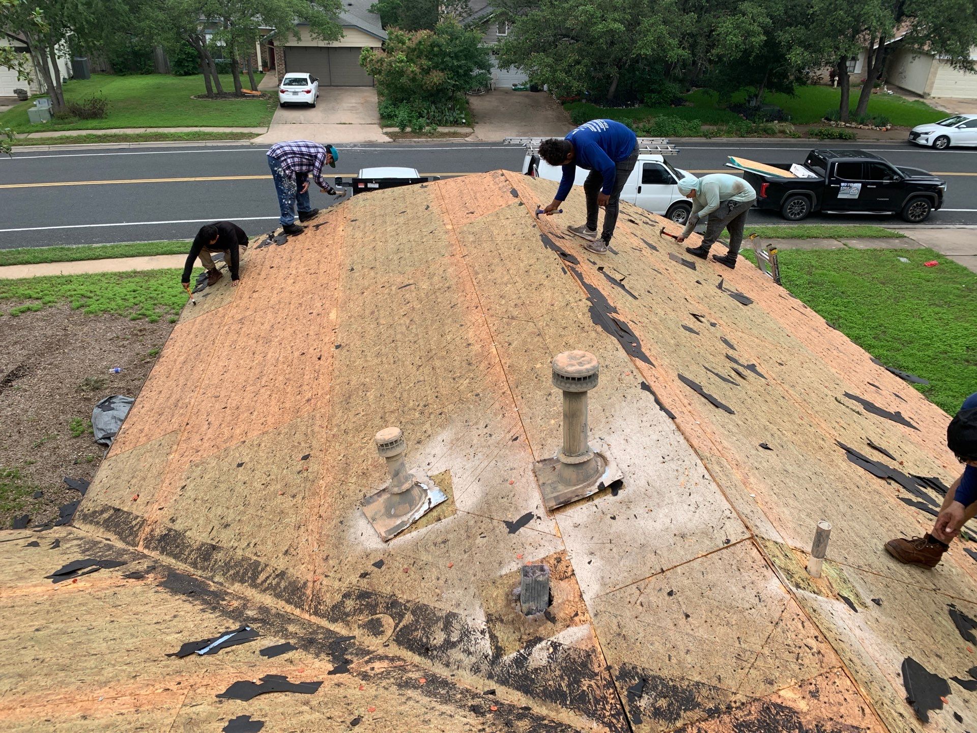 Full Residential Roof Replacement and OSB Decking Repair in Cedar Park by Caliber Restoration LLC