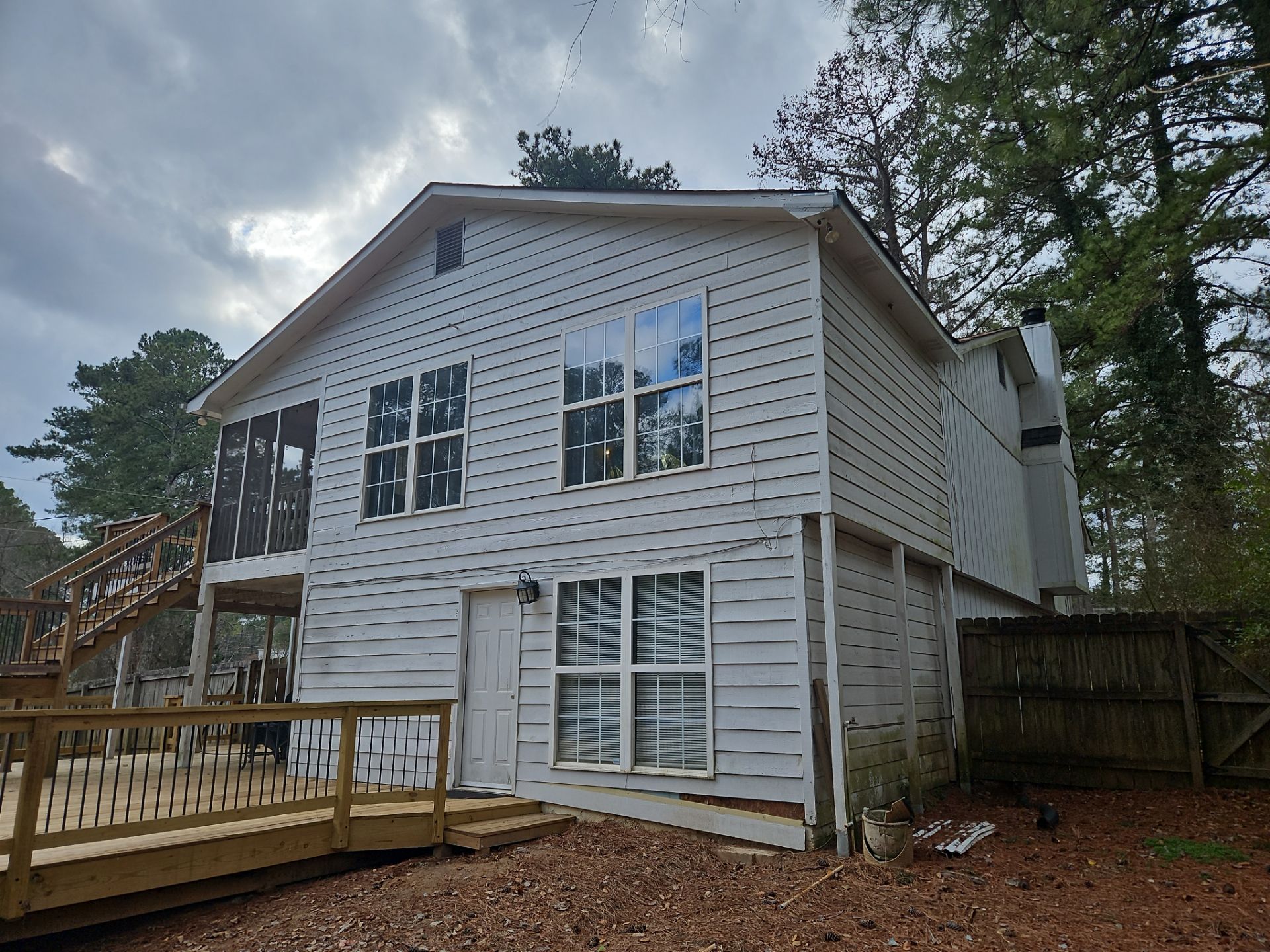 Window Addition and James Hardie Siding Replacement in Lilburn, GA by Nelson Exteriors