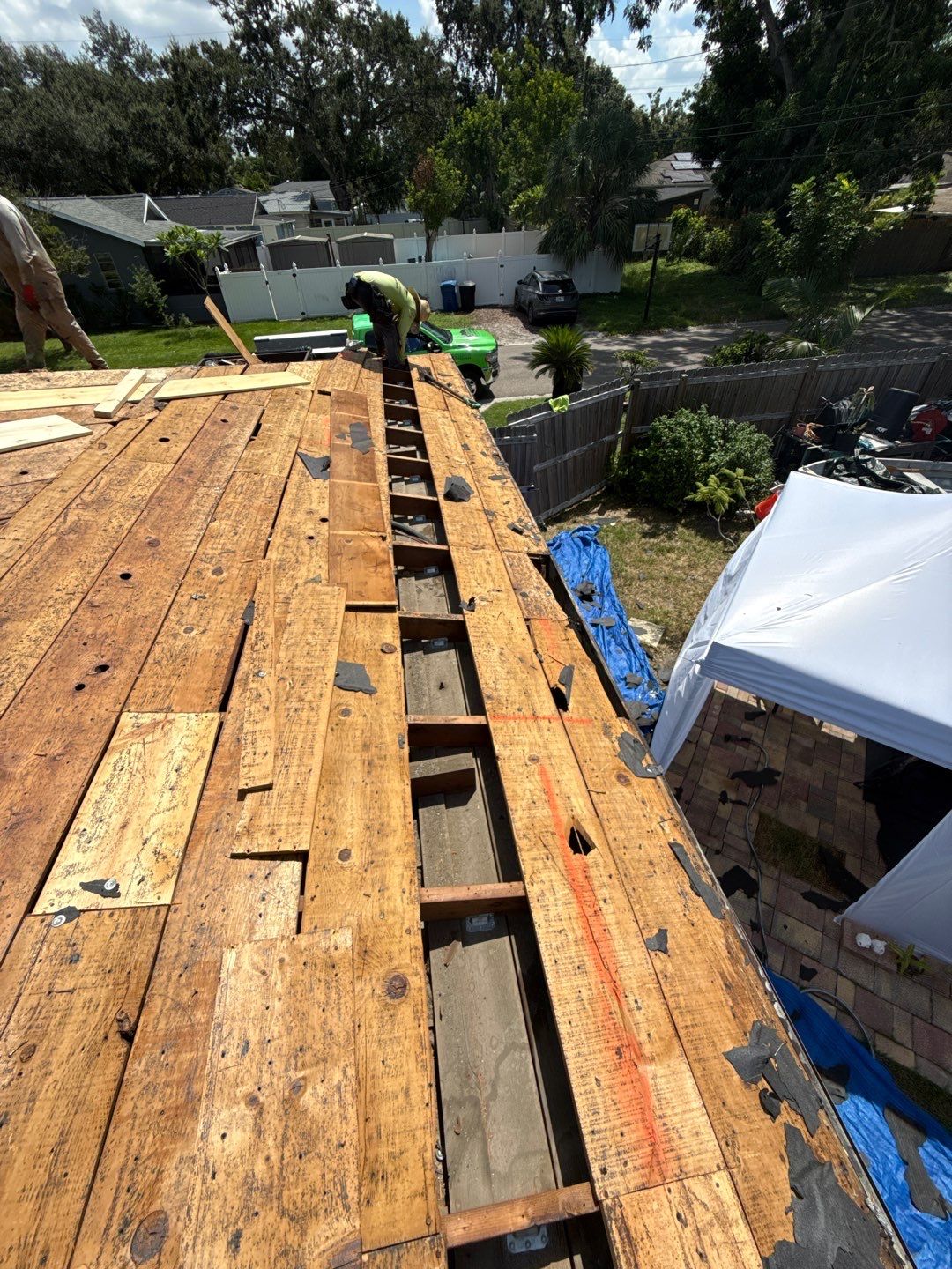 Project in St. Petersburg 33710 by Mitchell Roofing Company LLC 
