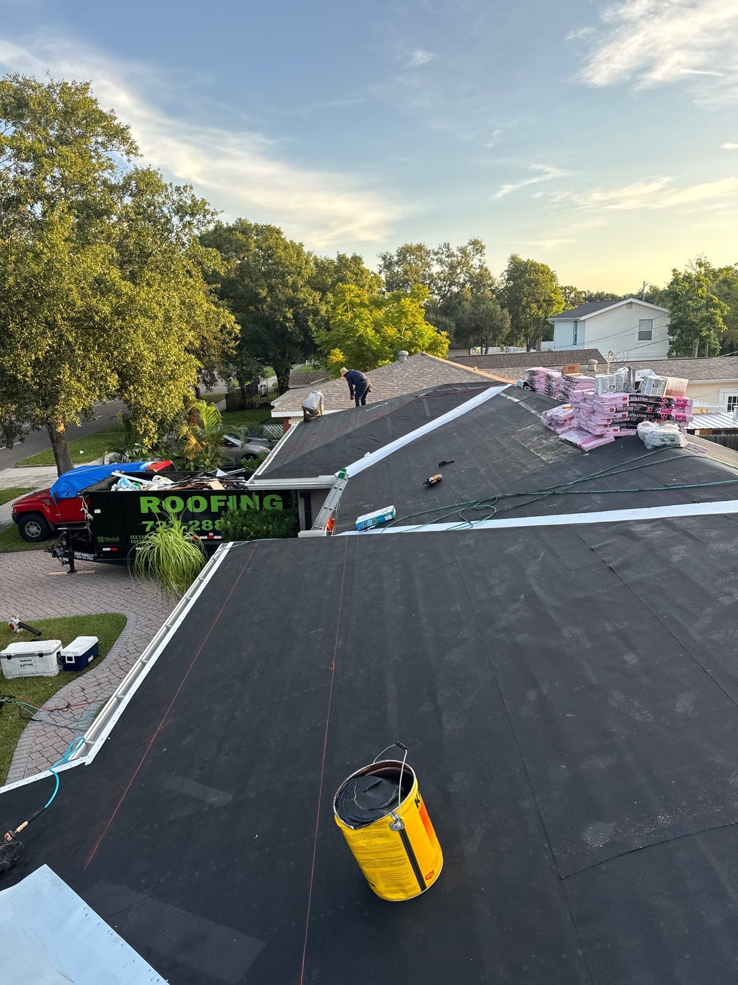 Project in St. Petersburg 33703 by Mitchell Roofing Company LLC 