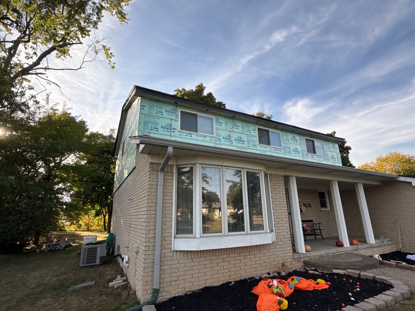 Siding Replacement using Ascend Laguna Blue by 180 Contractors