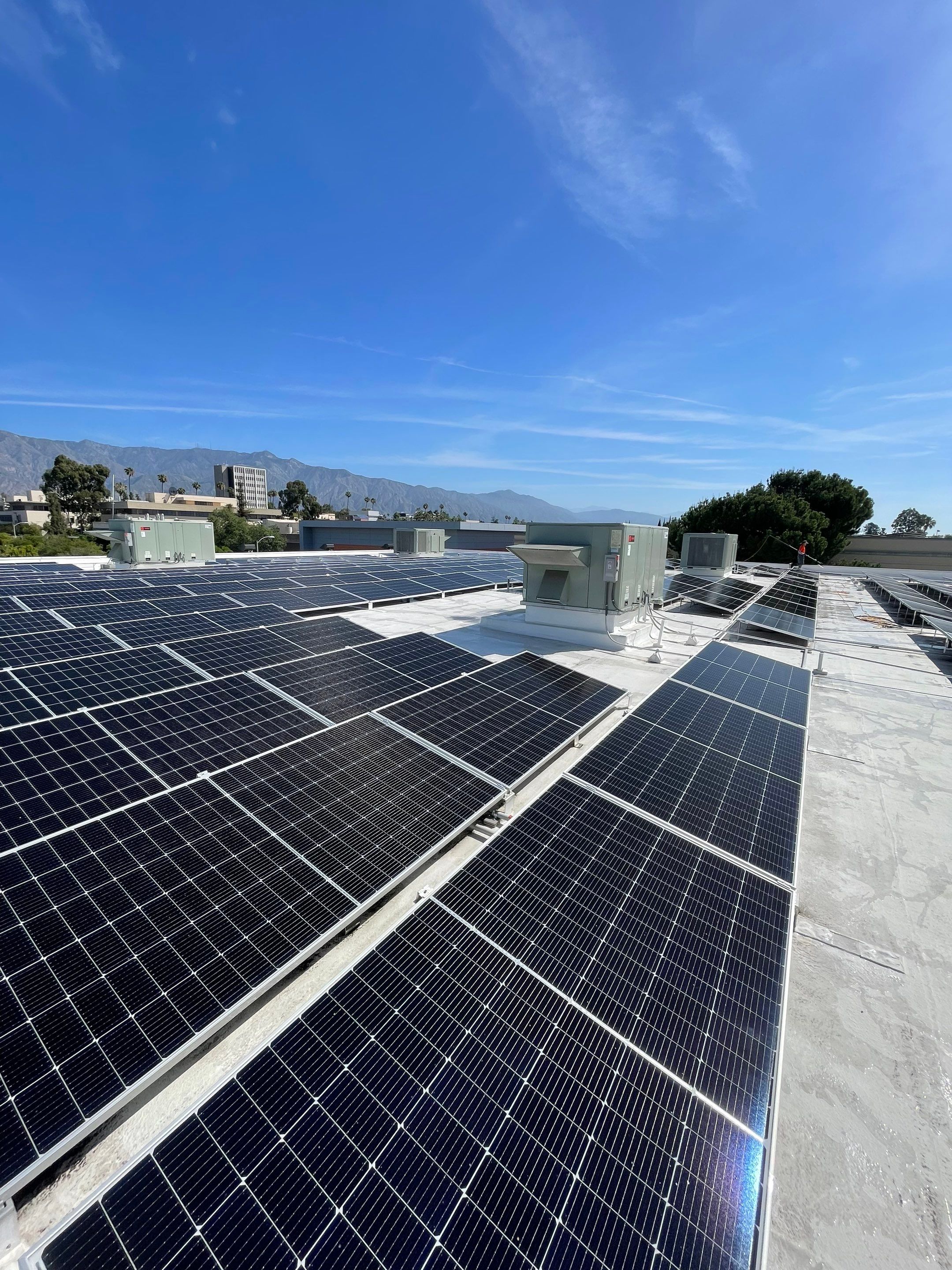 Commercial Solar Panel Cleaning by Palm Coast Solar Cleaning