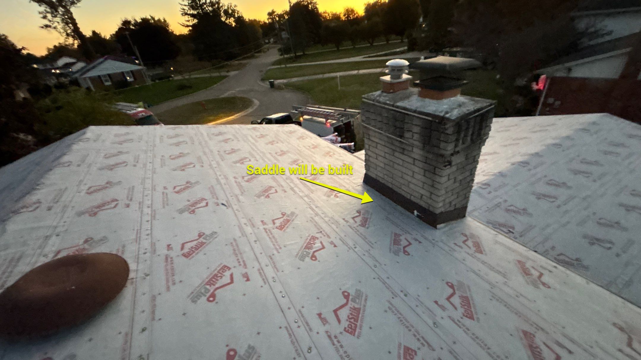 Roof Replacement using MS Standing Seam Roof Western Rust by 180 Contractors