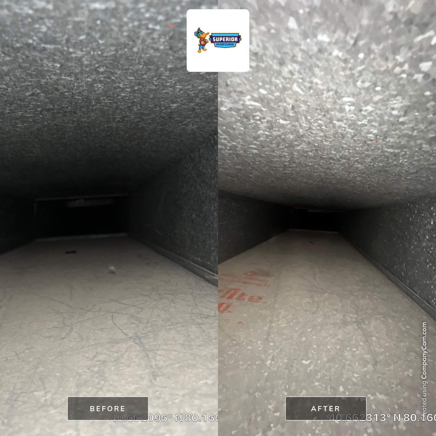 Air Duct Cleaning With a Vacuum Truck in Baden, PA by Superior Air Duct Cleaning