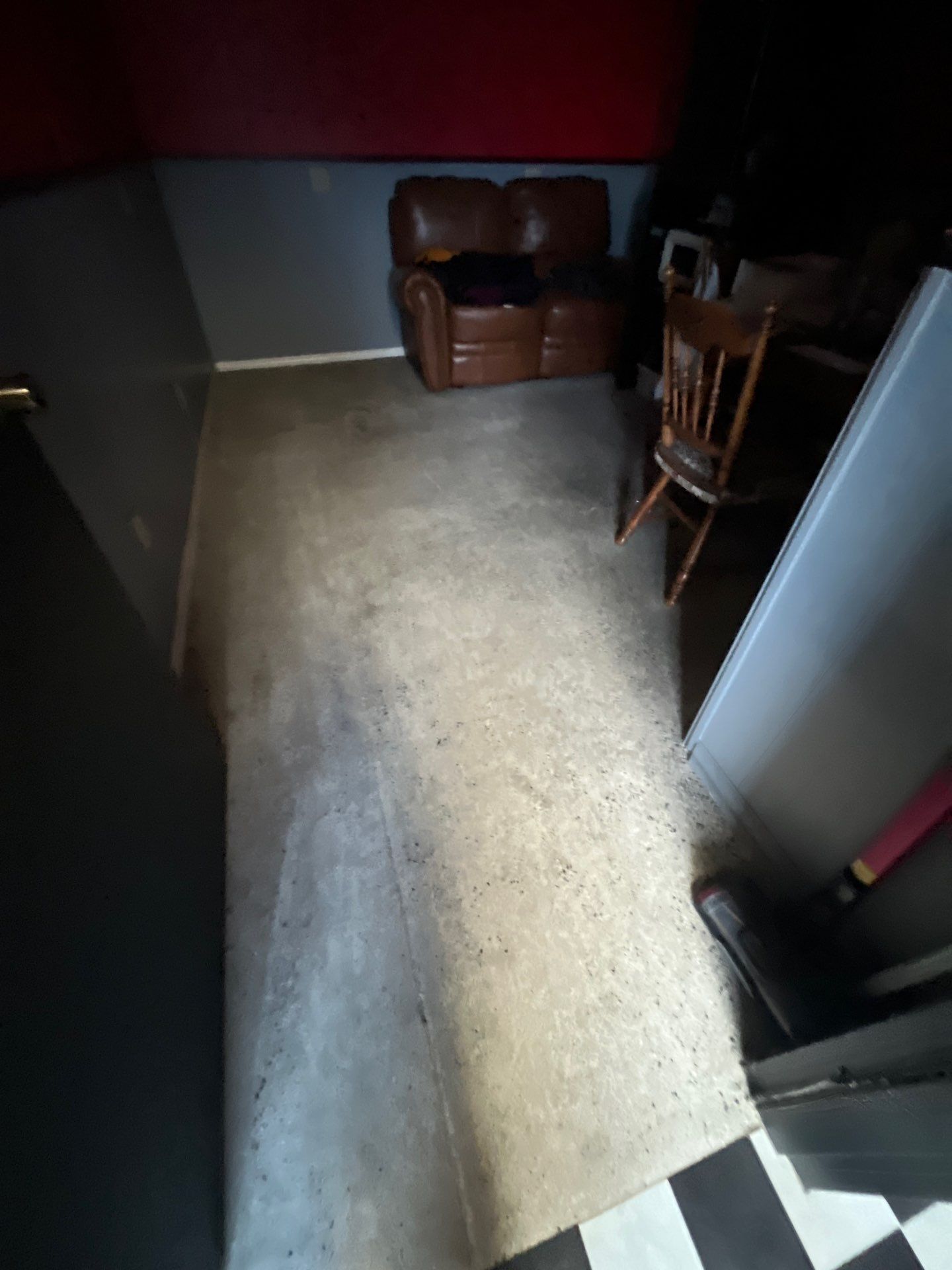Durable Epoxy Flake Floor Coating for Commercial Workshop by Select Painting, Coatings & Garage Cabinets