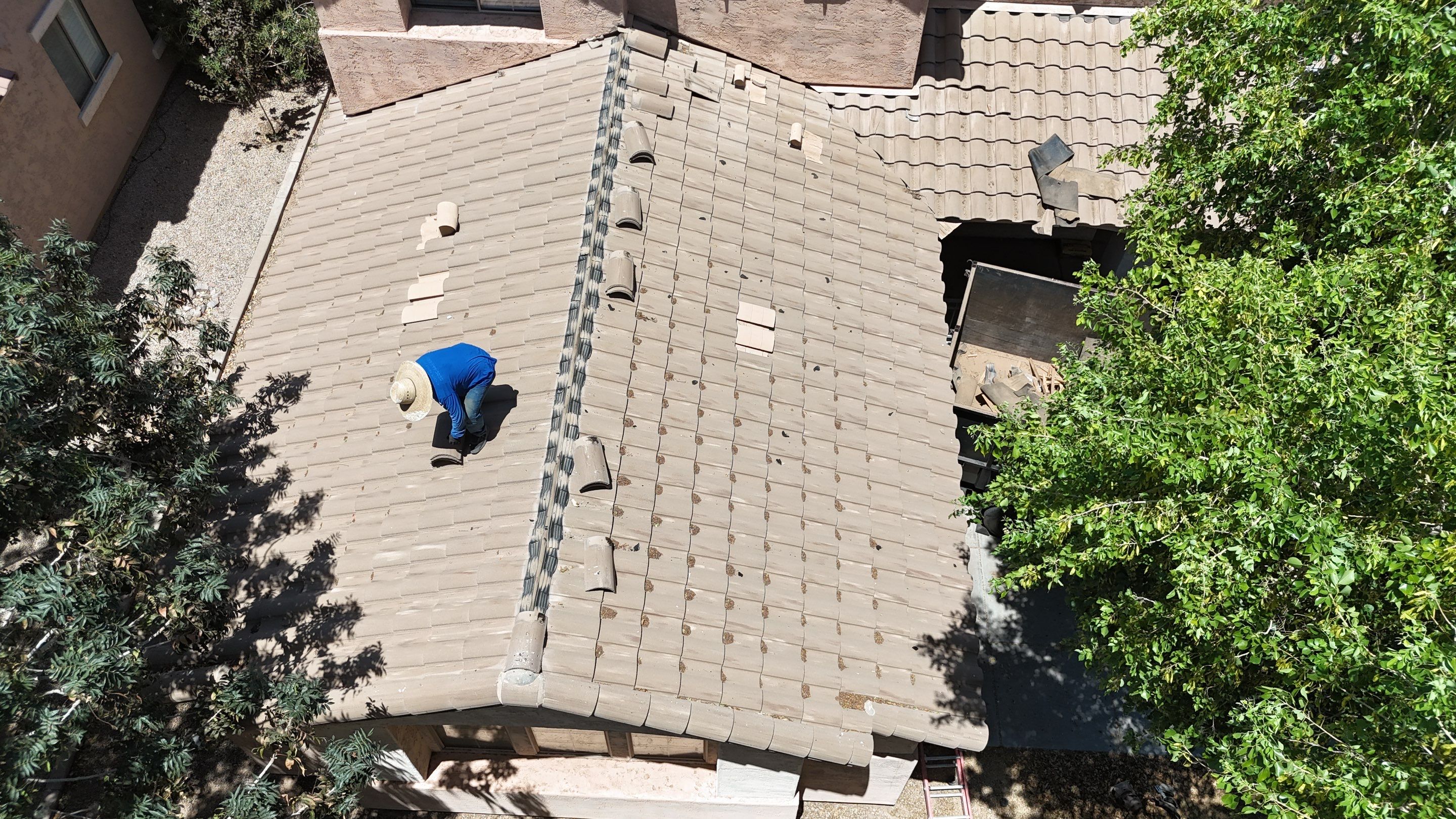 Project in Queen Creek, AZ by Saint Roofing