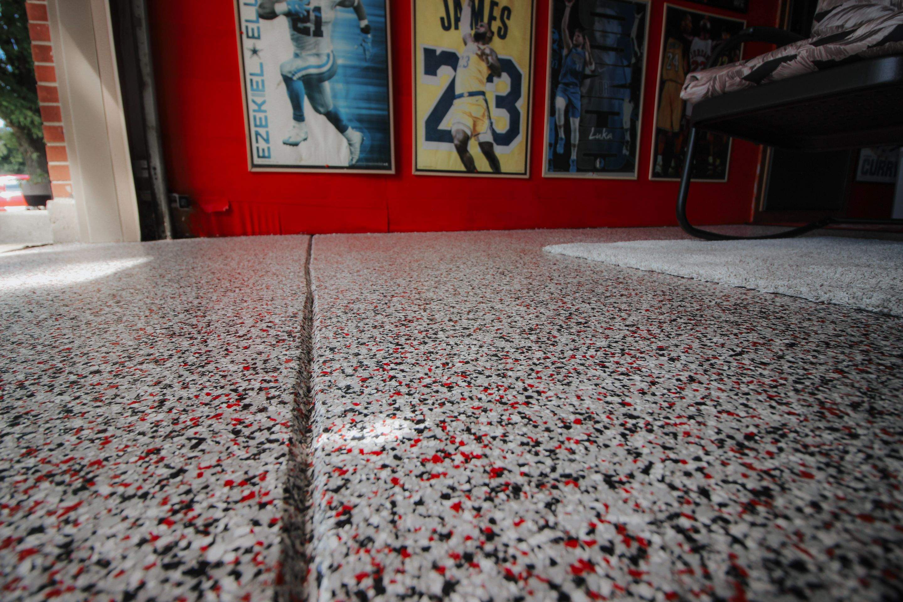 Garage Floor using Buckeye by Your1DayFloor.com