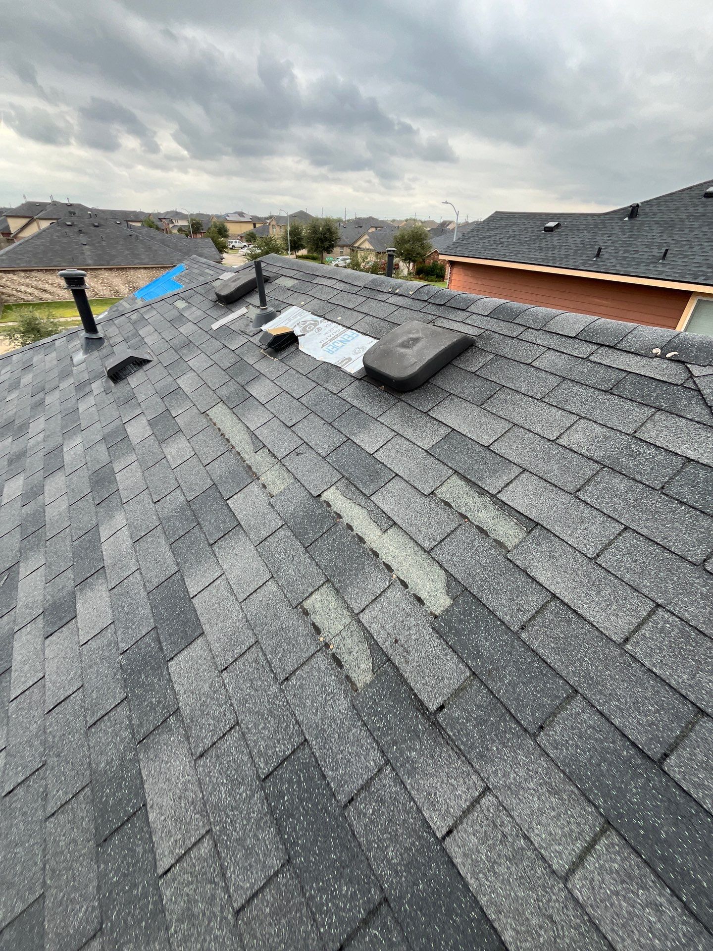 Repair 3 Tab (Due to Hurricane Beryl) by Berry Good Roofing 