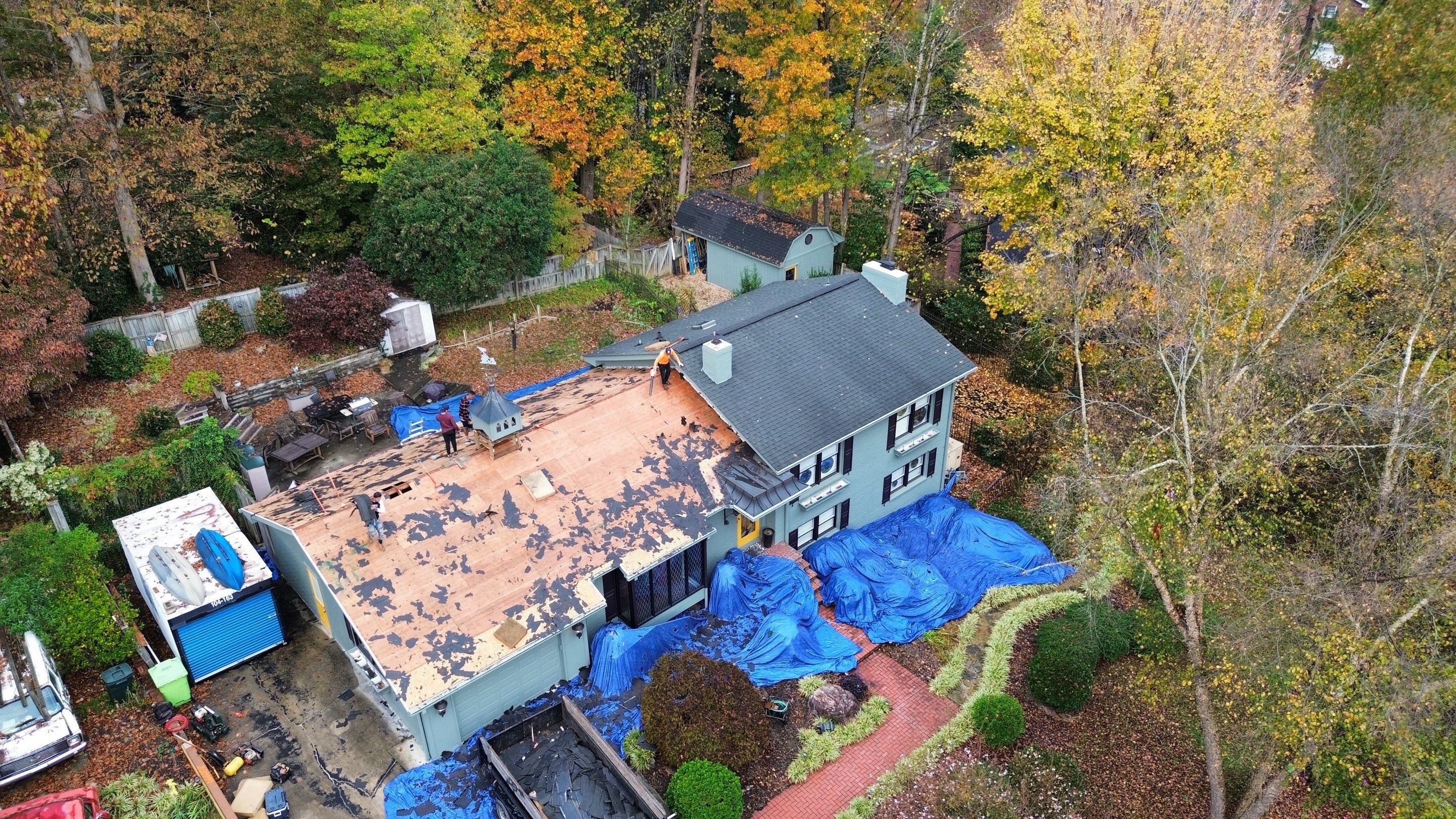 GAF HDZ Charcoal by Skybird Roofing