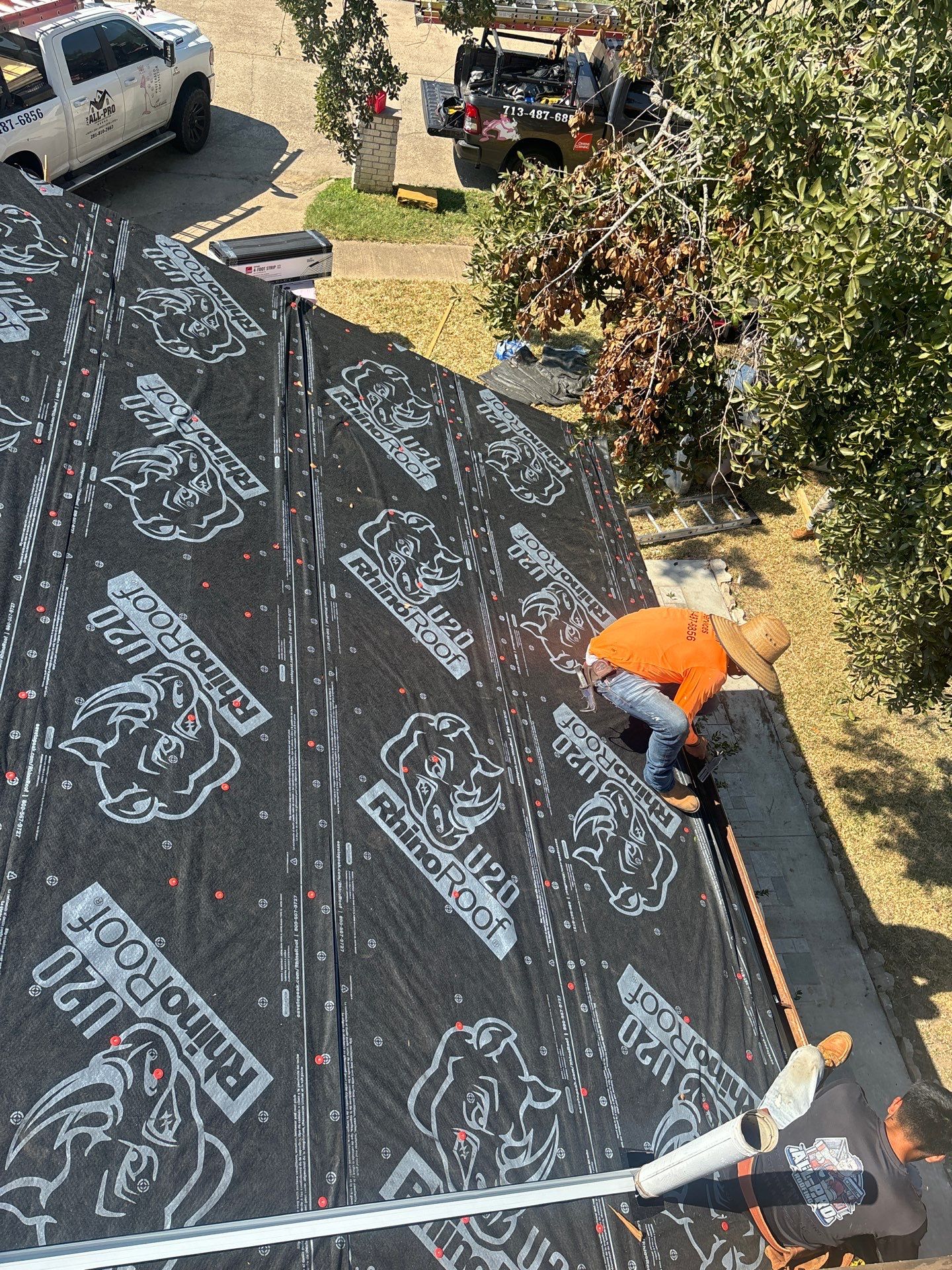 Residential Roofing Repair using Owen's Corning Duration (Lifetime) Shingles by Roof Repair Company