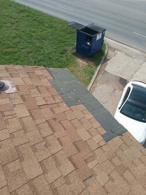 Commercial Roofing Installation using ATLAS Pinnacle Pristine Shingles by Harvey Roofing & Construction