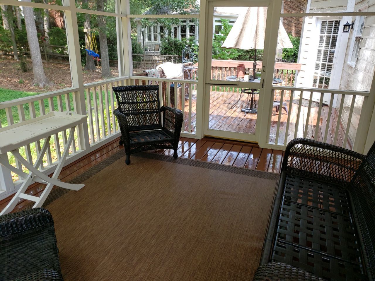 Gutter Cleaning using water by Power Wash Masters LLC