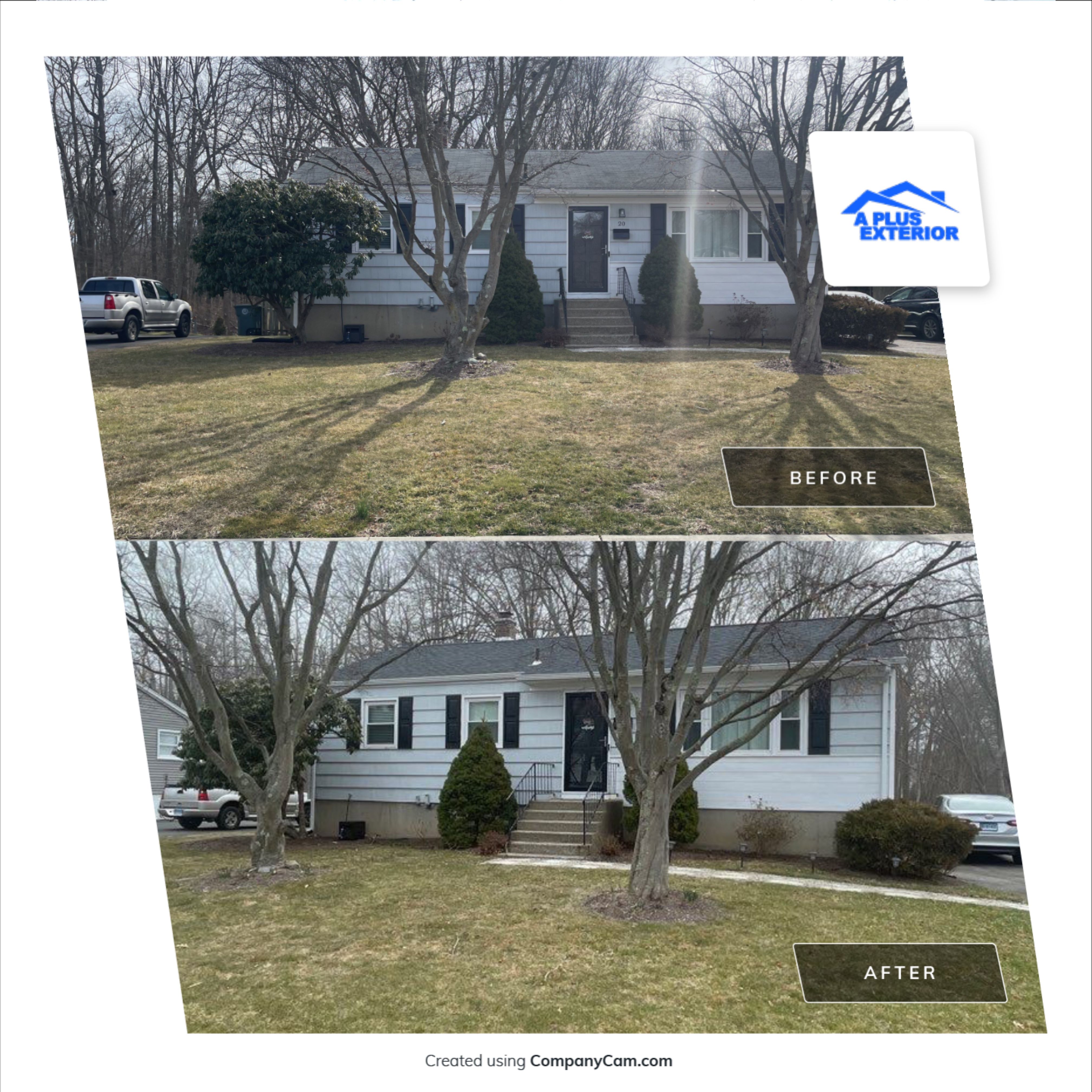 Residential Roofing Installation using Owens Corning TruDefinition Onyx Black by A Plus Exterior