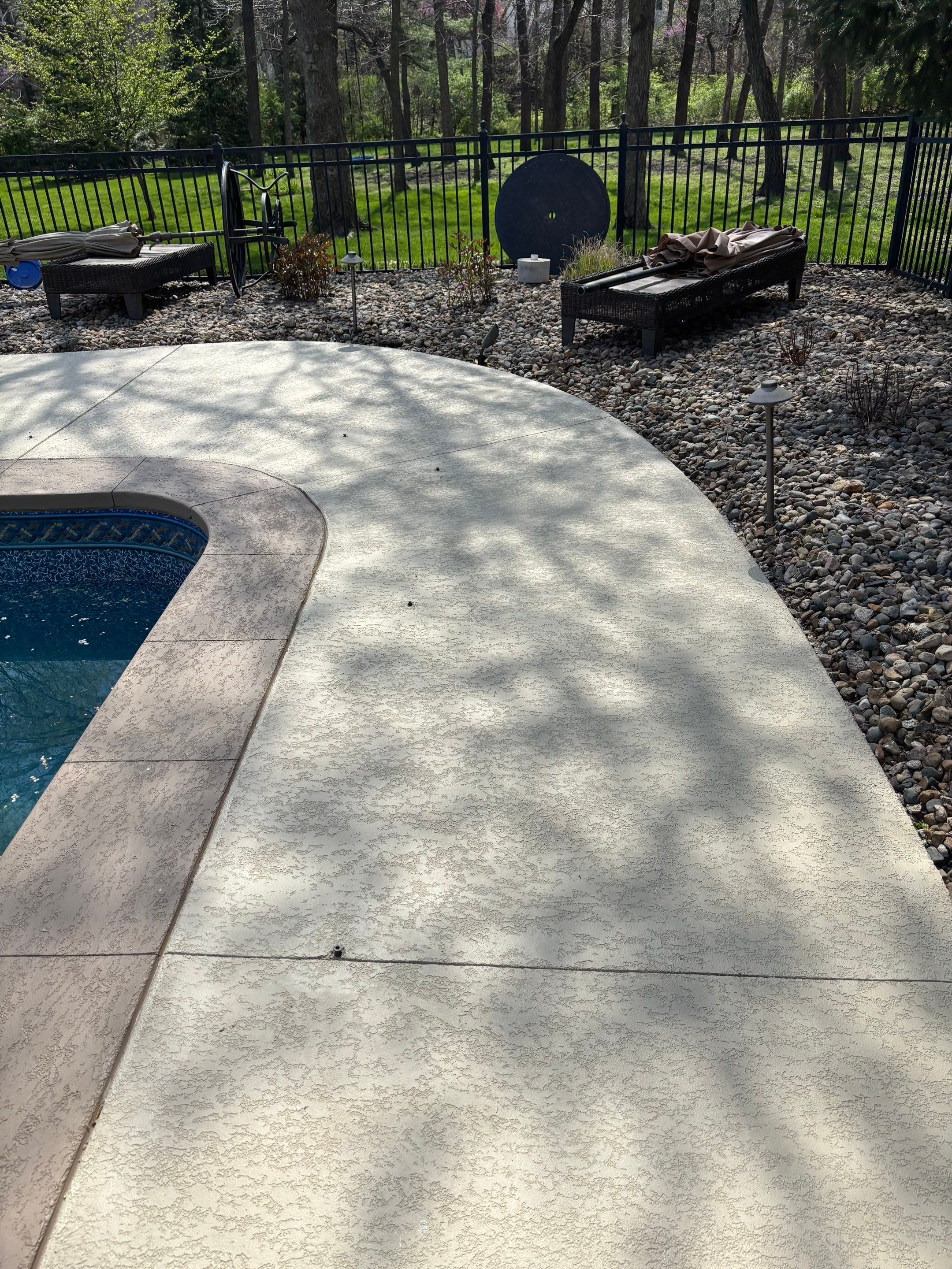 Pool Deck & Patio Resurface - Overland Park, KS by Big Red Decorative Concrete, LLC