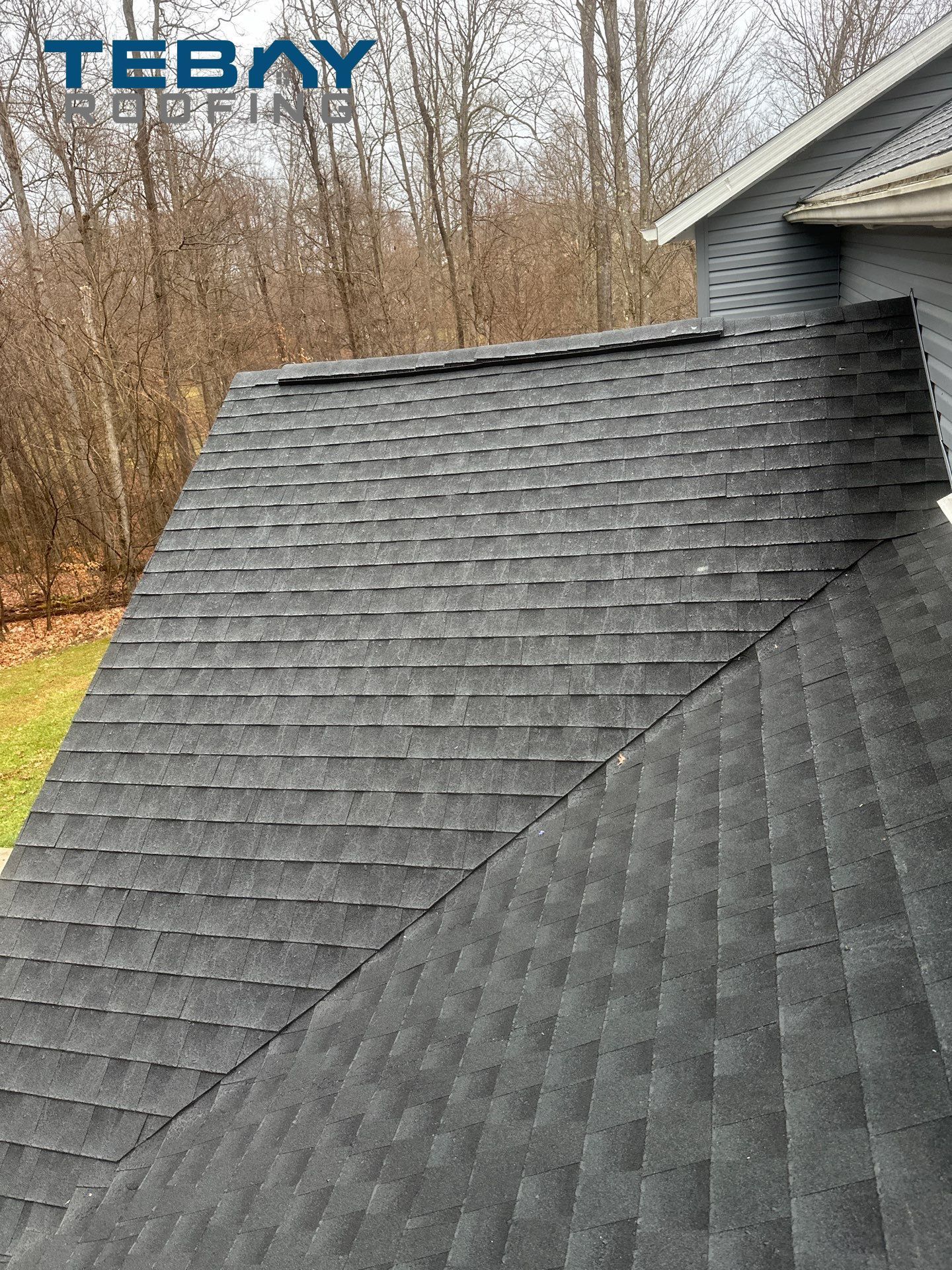 Residential Roofing Installation using GAF Timberline HDZ, Charcoal by Rainstoppers Roofing