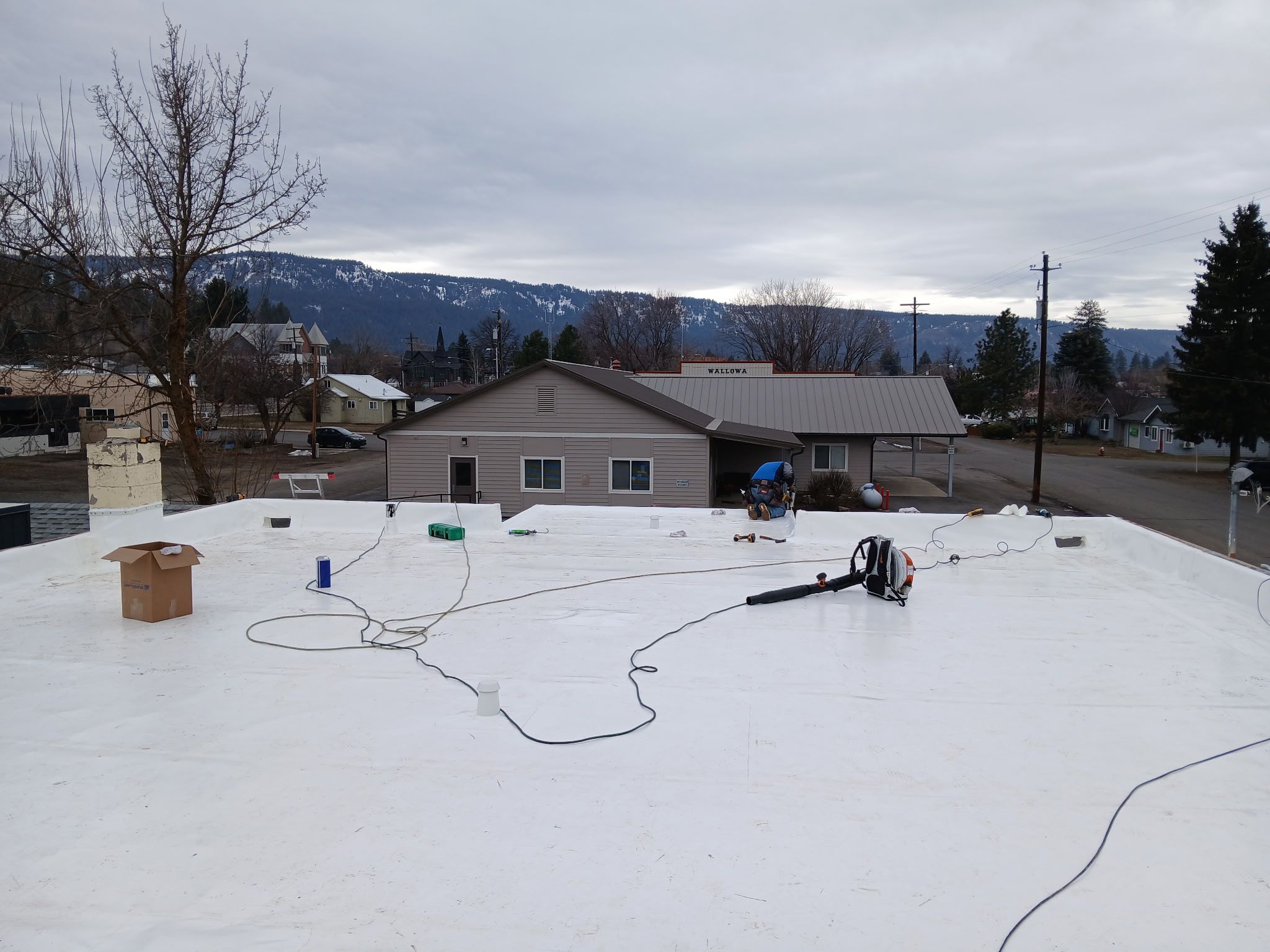 Wallowa Post Office by Grell Roofing, LLC