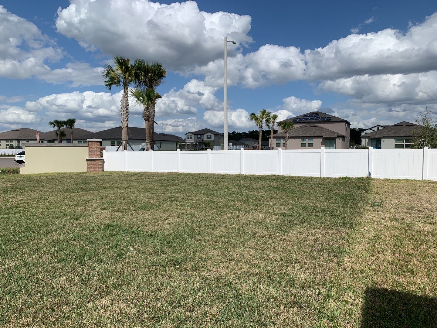 Riverview, FL 6ft. Tall White Vinyl Privacy Fence by Asap fence and gates, LLC