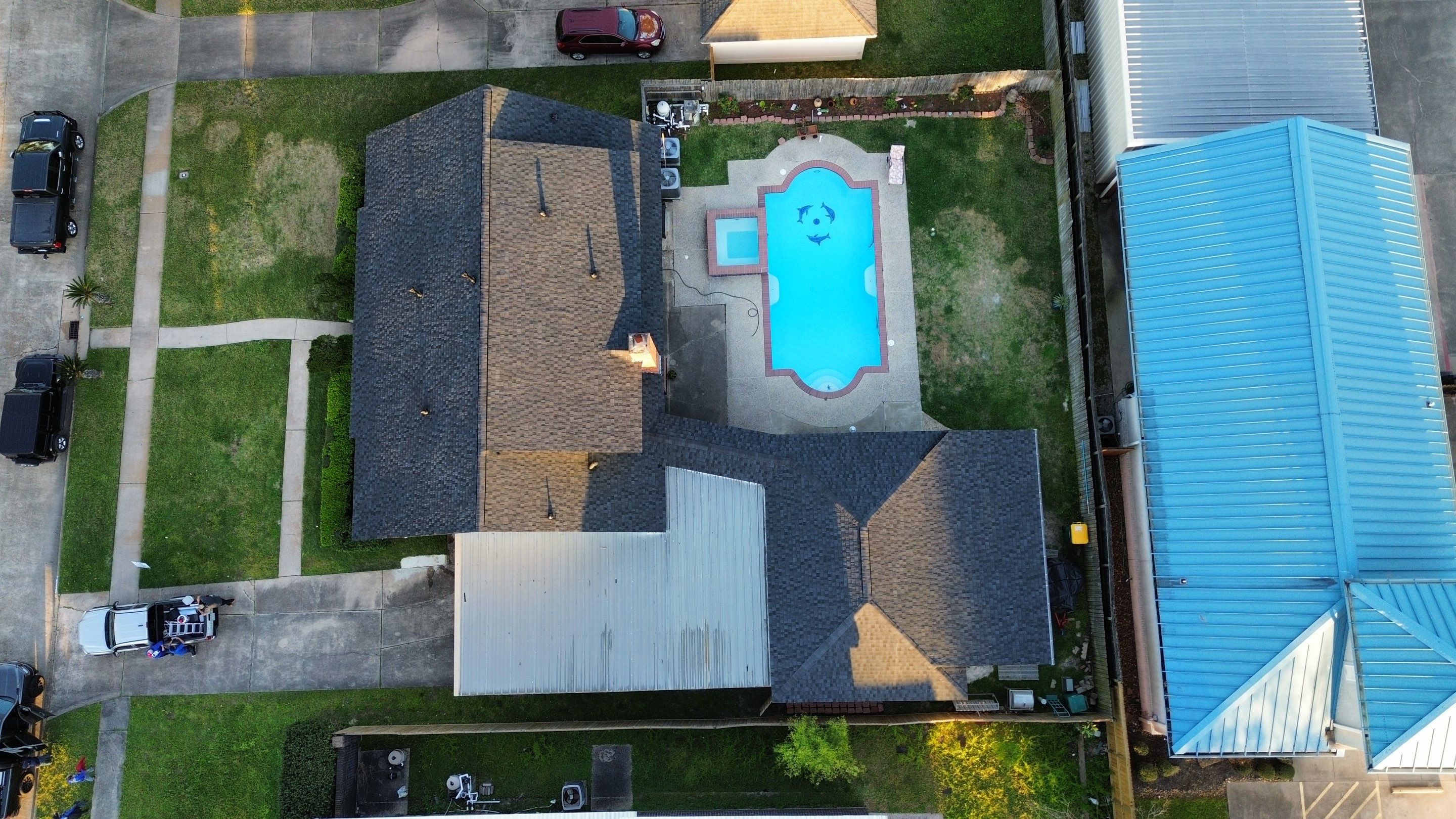 Roof Remplacement using Certainteed Patriot Shadow Black by CAP Roofing and Construction LLC