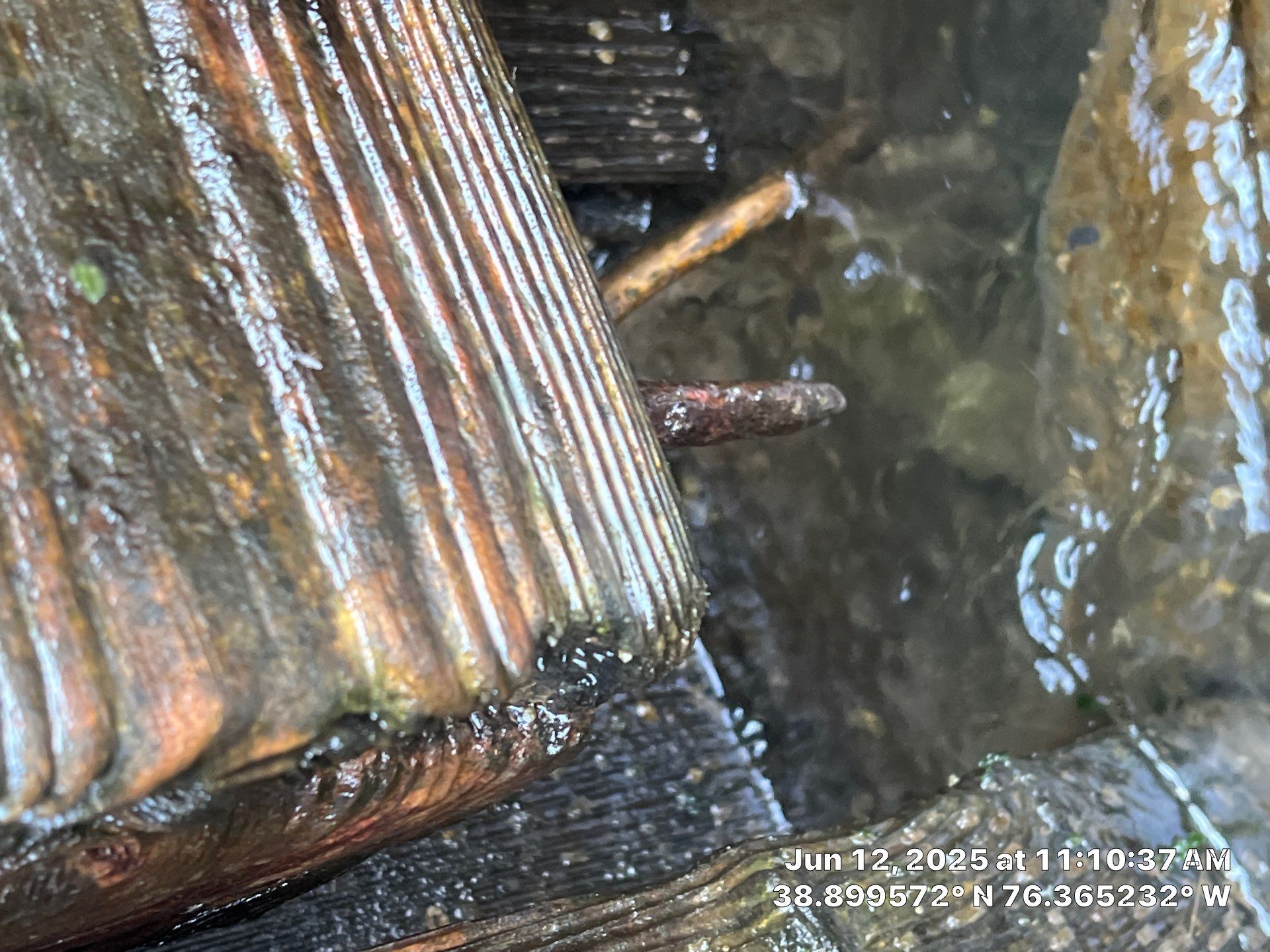 Stevensville Bulkhead Leak Sealing by East Coast Poly Solutions 