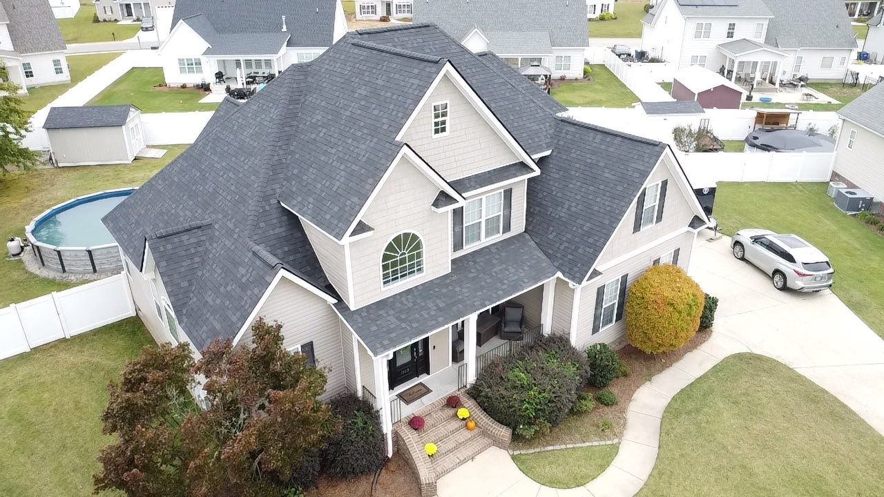 Roof Replacement Project in Winterville by Roofing Solutions