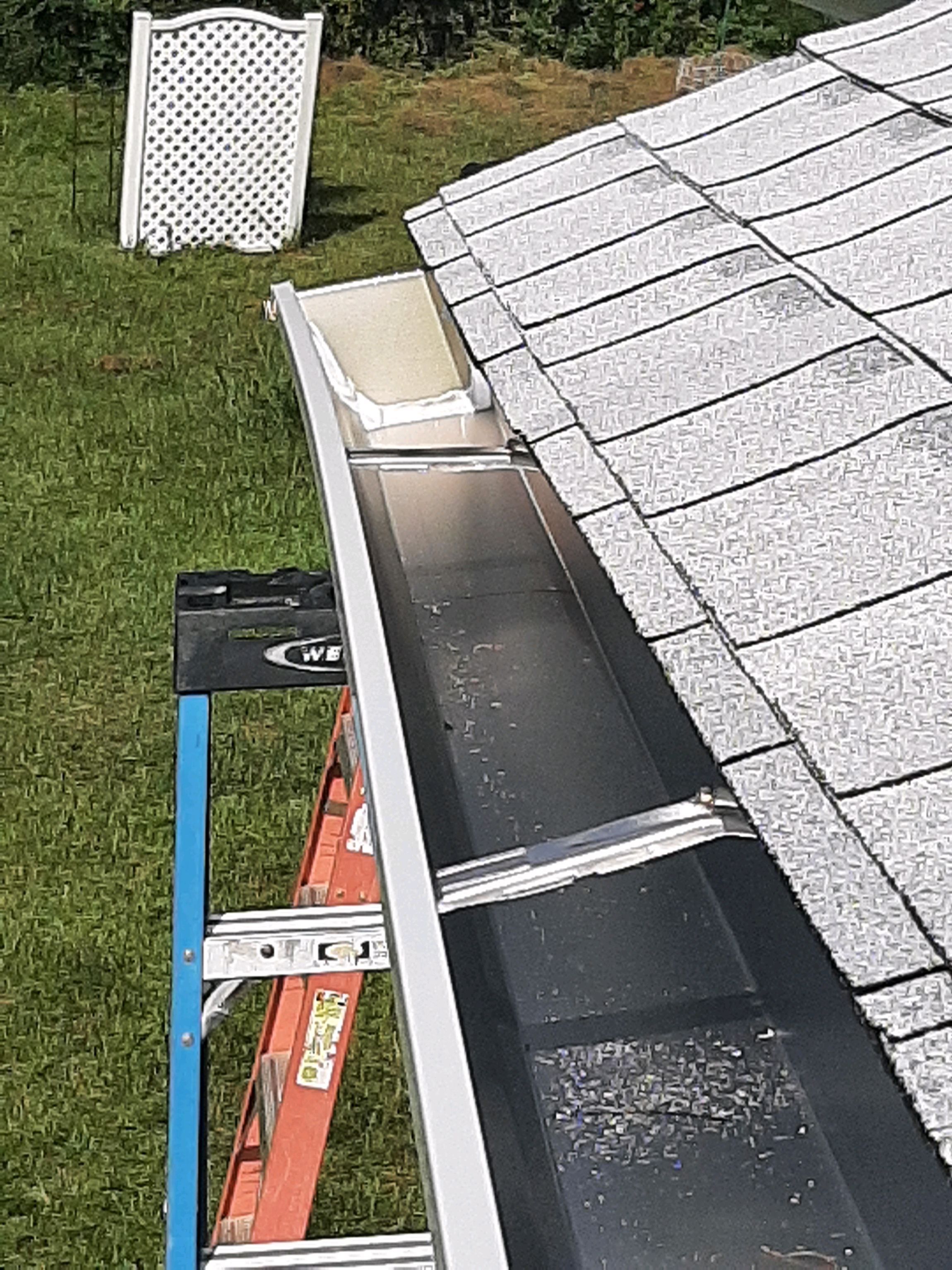 Gutter Installation using K-Style Gutters by Gutter Professors