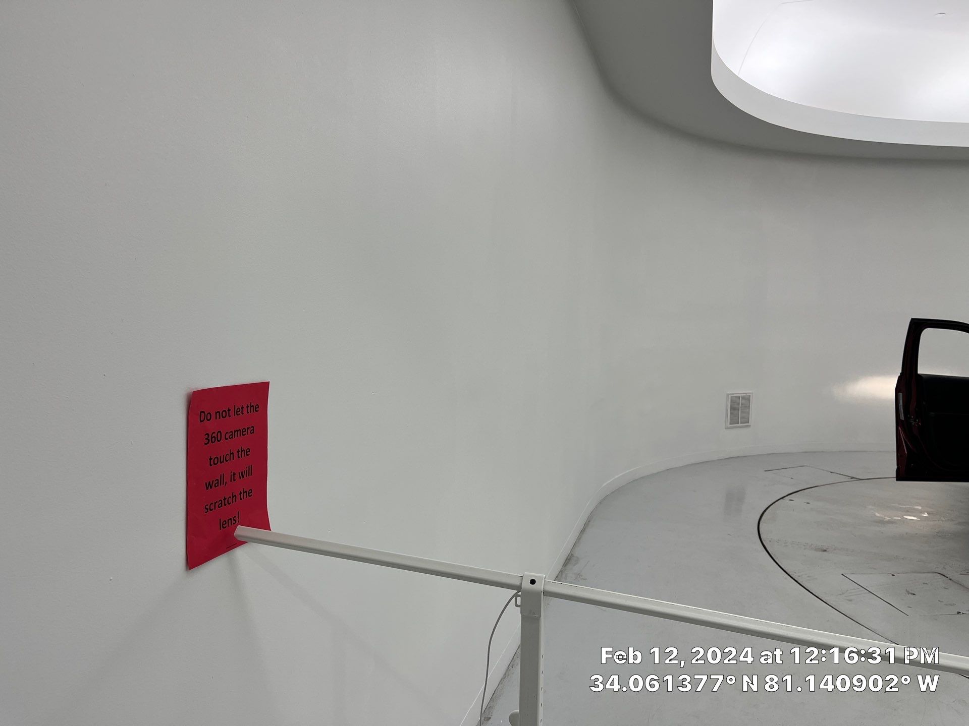 Geaux 2 Guy: Conquering Curved Walls - CarMax Photo Booth Drywall Repair Success! by Thompson Industrial
